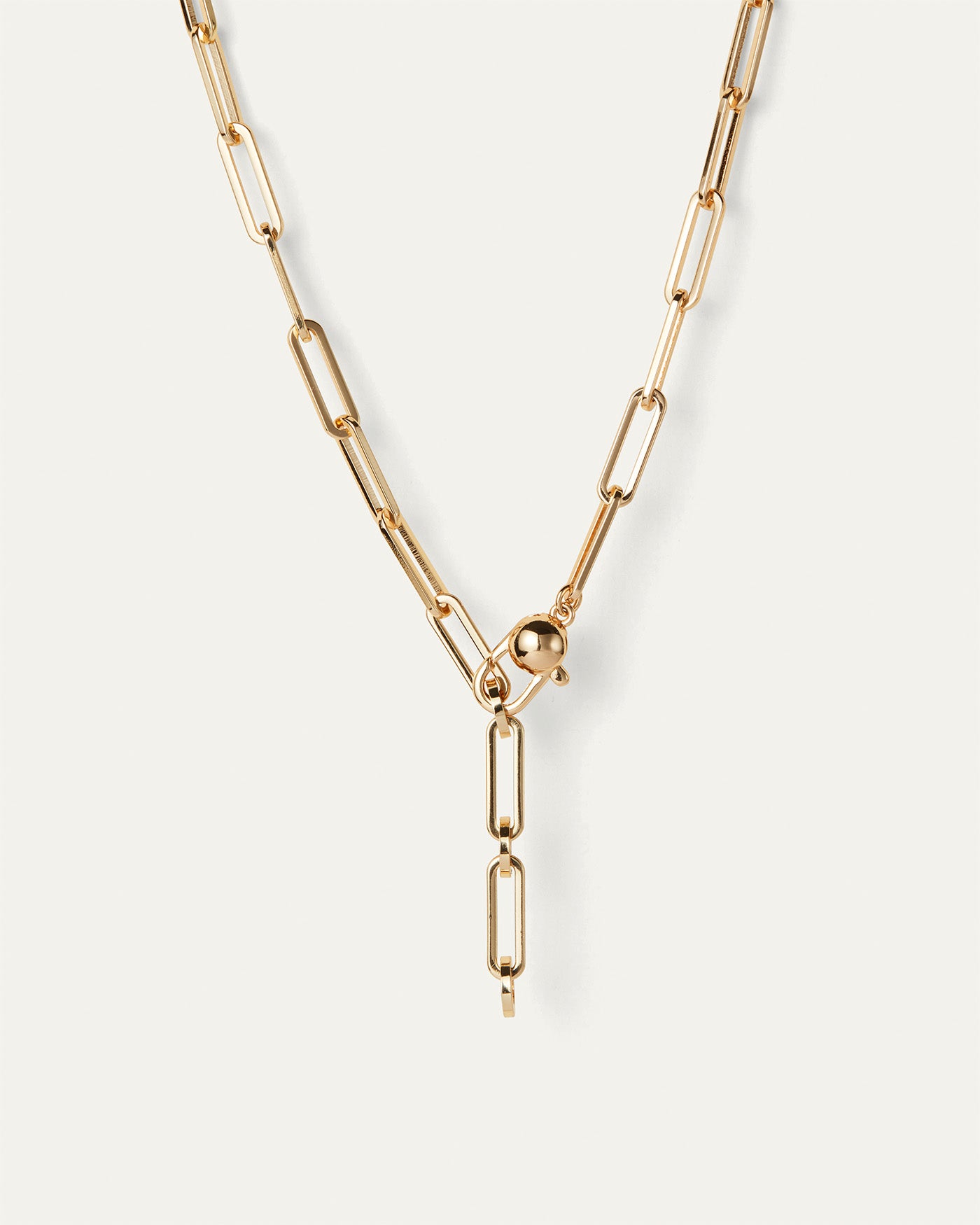Jenny Bird Canada Andi Slim Gold Link Chain Necklace For Women