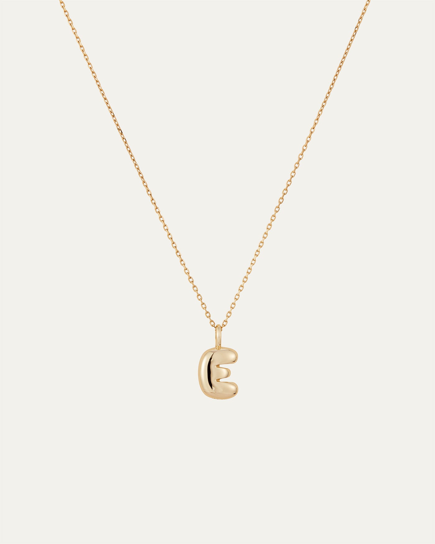 14K Gold Bubble Letter Necklace E JENNY BIRD Canada