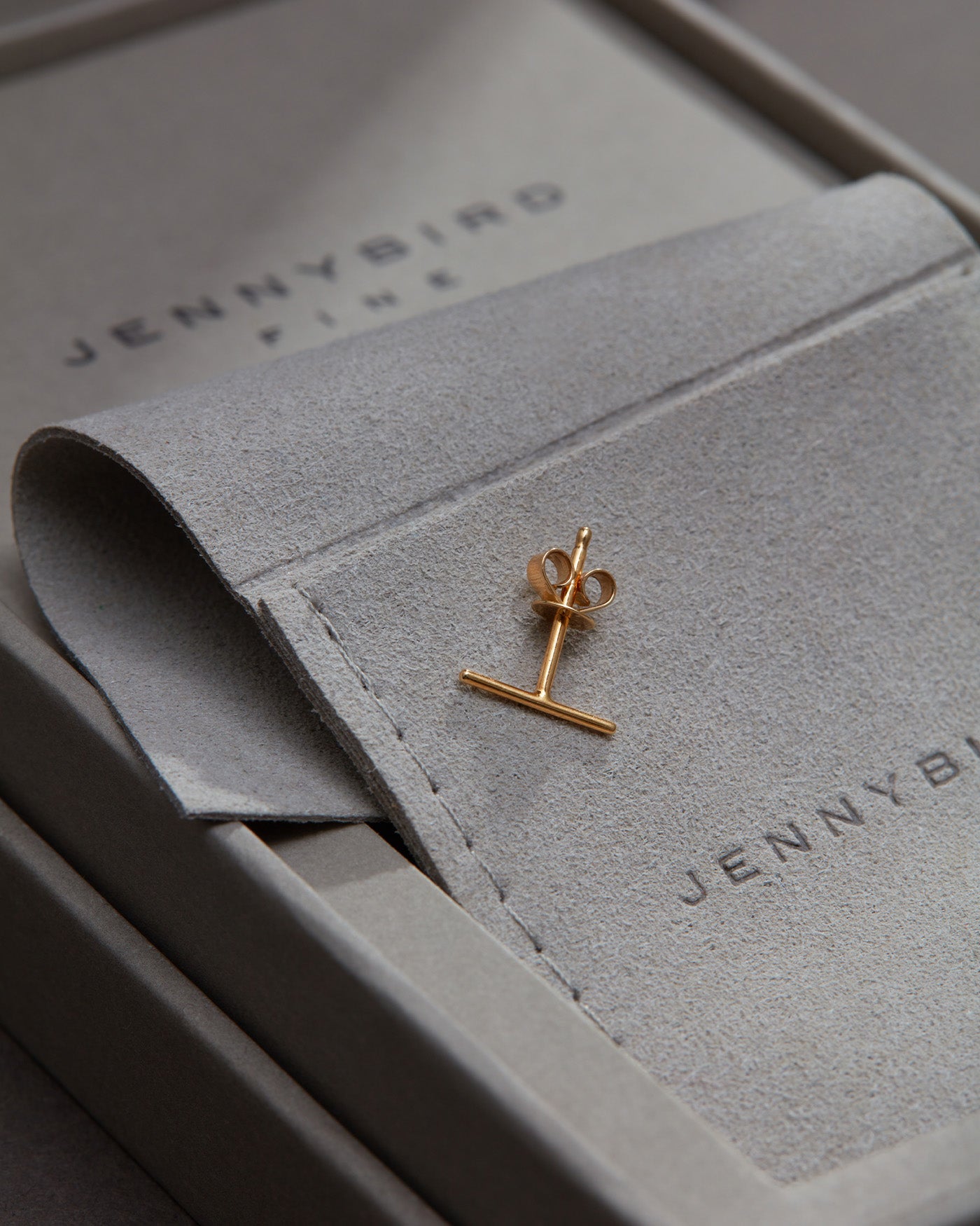 Jenny Bird Canada 14 Karat Gold Fine Waterproof Stud Earrings for Women