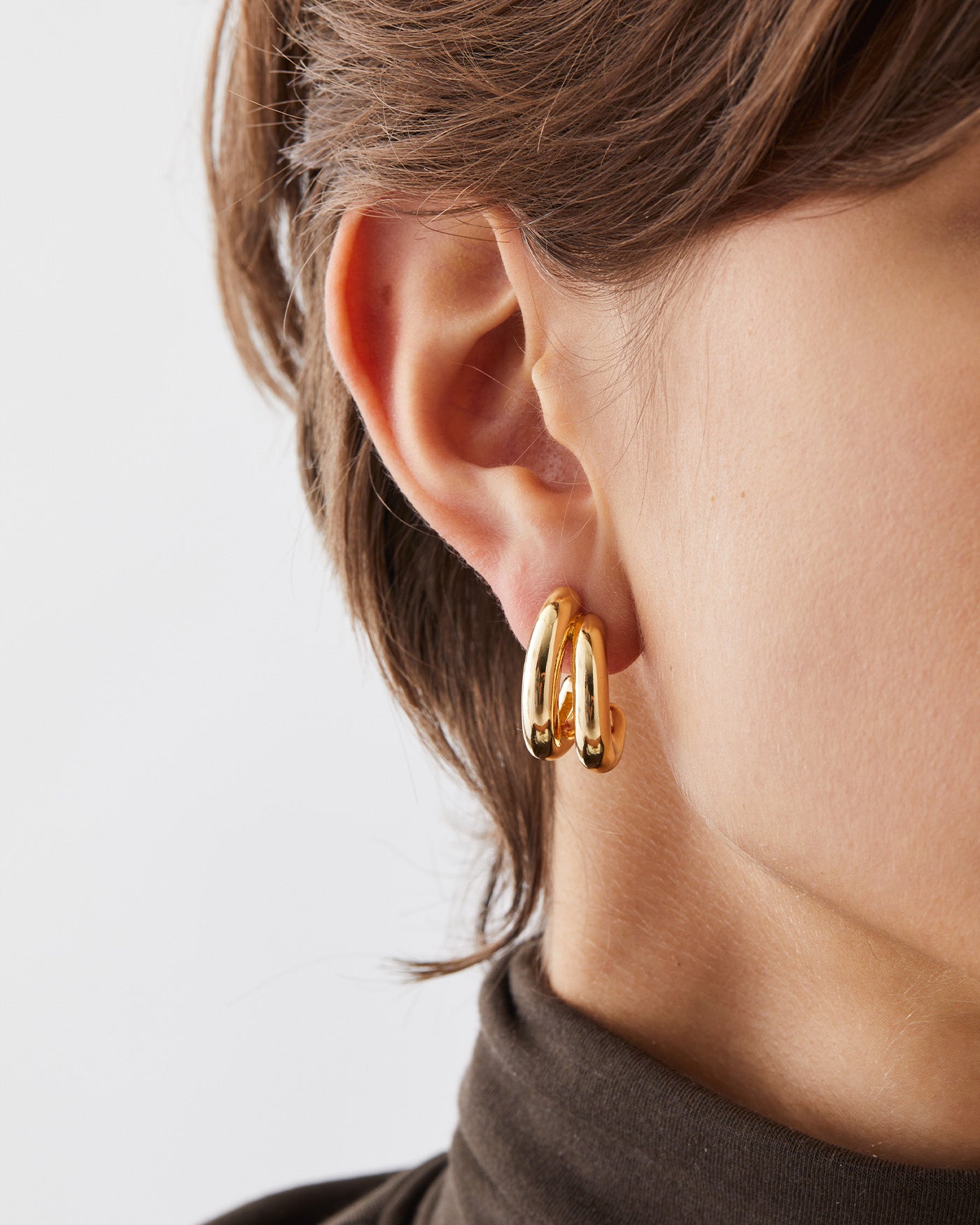 Jenny Bird Canada Florence Gold Hoop Earrings For Women