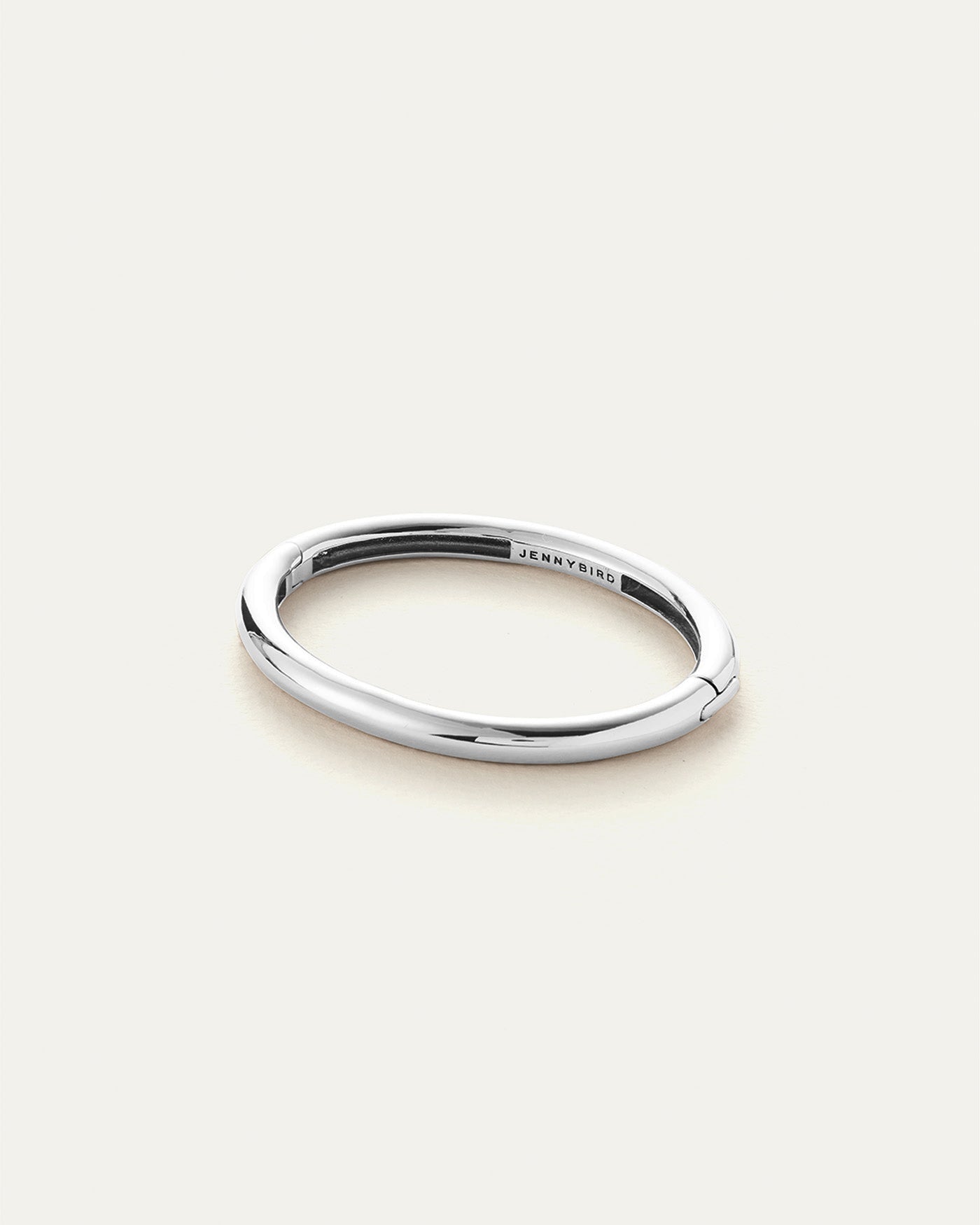 Jenny Bird Canada Gia Silver Waterproof Hinged Bangle Bracelet For Women