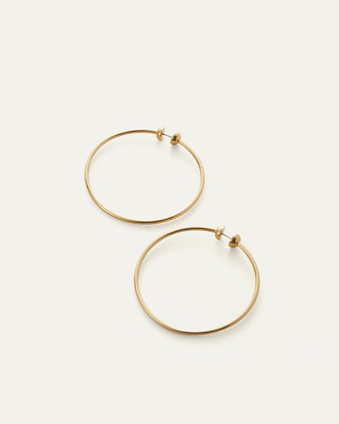 Jenny Bird Canada Icon Medium Waterproof Gold Hoop Earrings For Women