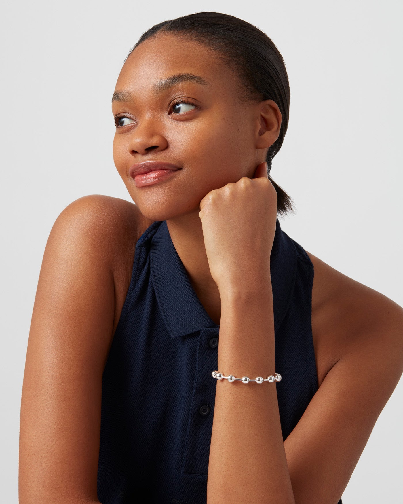Jenny Bird Canada Celeste Silver Chain Bracelet For Women