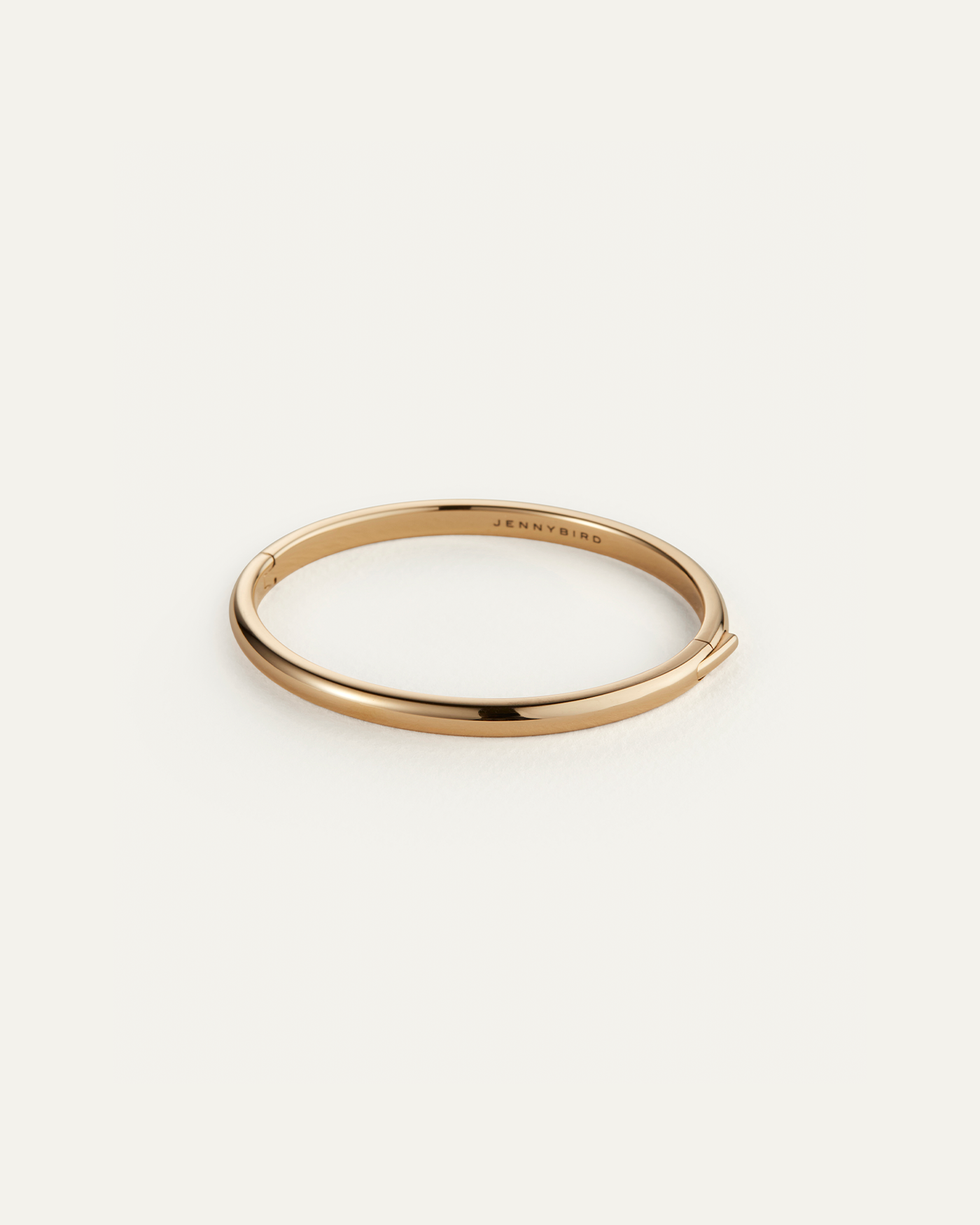 Remi Bangle | 14K Plated Gold Bangle Bracelet | Slim Gia Bangle