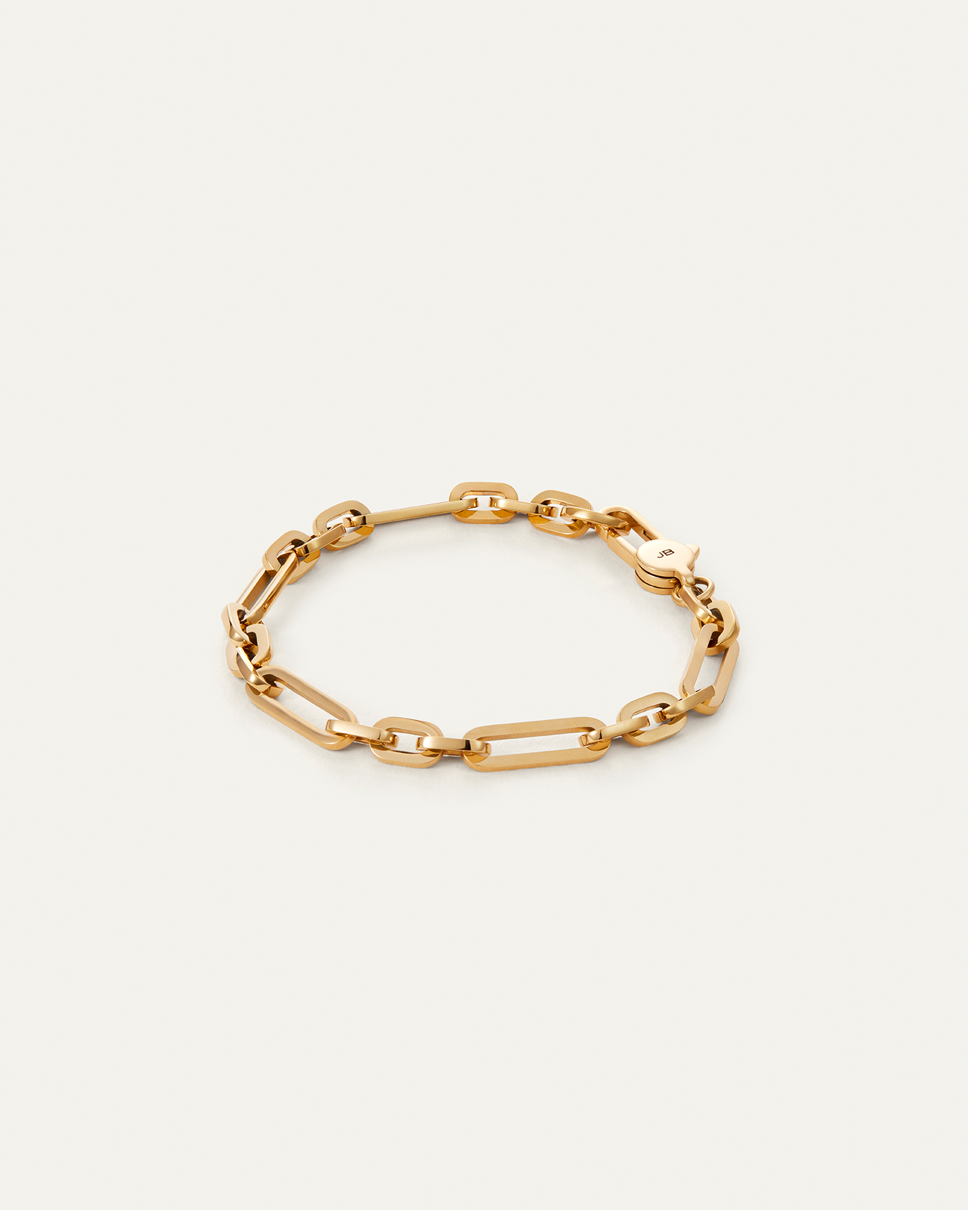 Mercer Bracelet | Gold Waterproof Paperclip Bracelet | JENNY BIRD