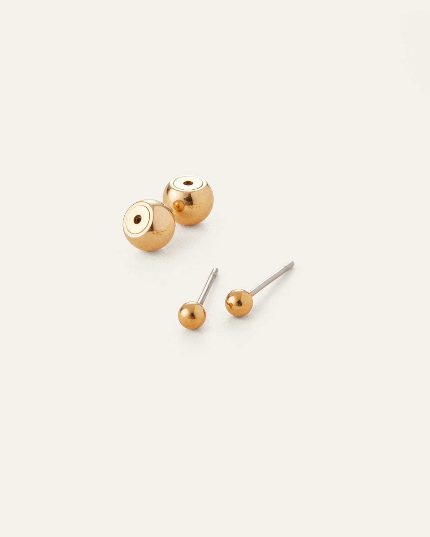 Jenny Bird Canada Gold Micro Small Waterproof Stud Earrings for Women