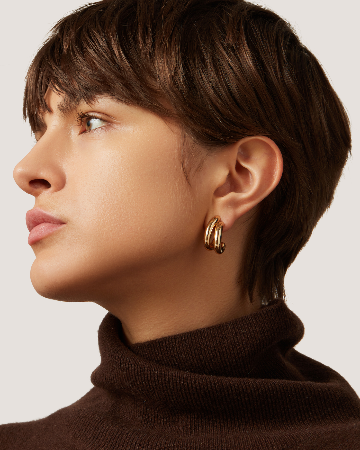 Jenny Bird Canada Florence Gold Hoop Earrings For Women