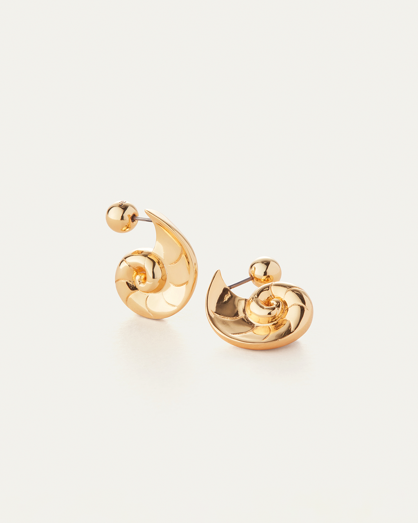 Dylan Earrings | Medium Gold Nautilus Earrings | JENNY BIRD Dylan Earrings | Medium Gold Nautilus Earrings | JENNY BIRD