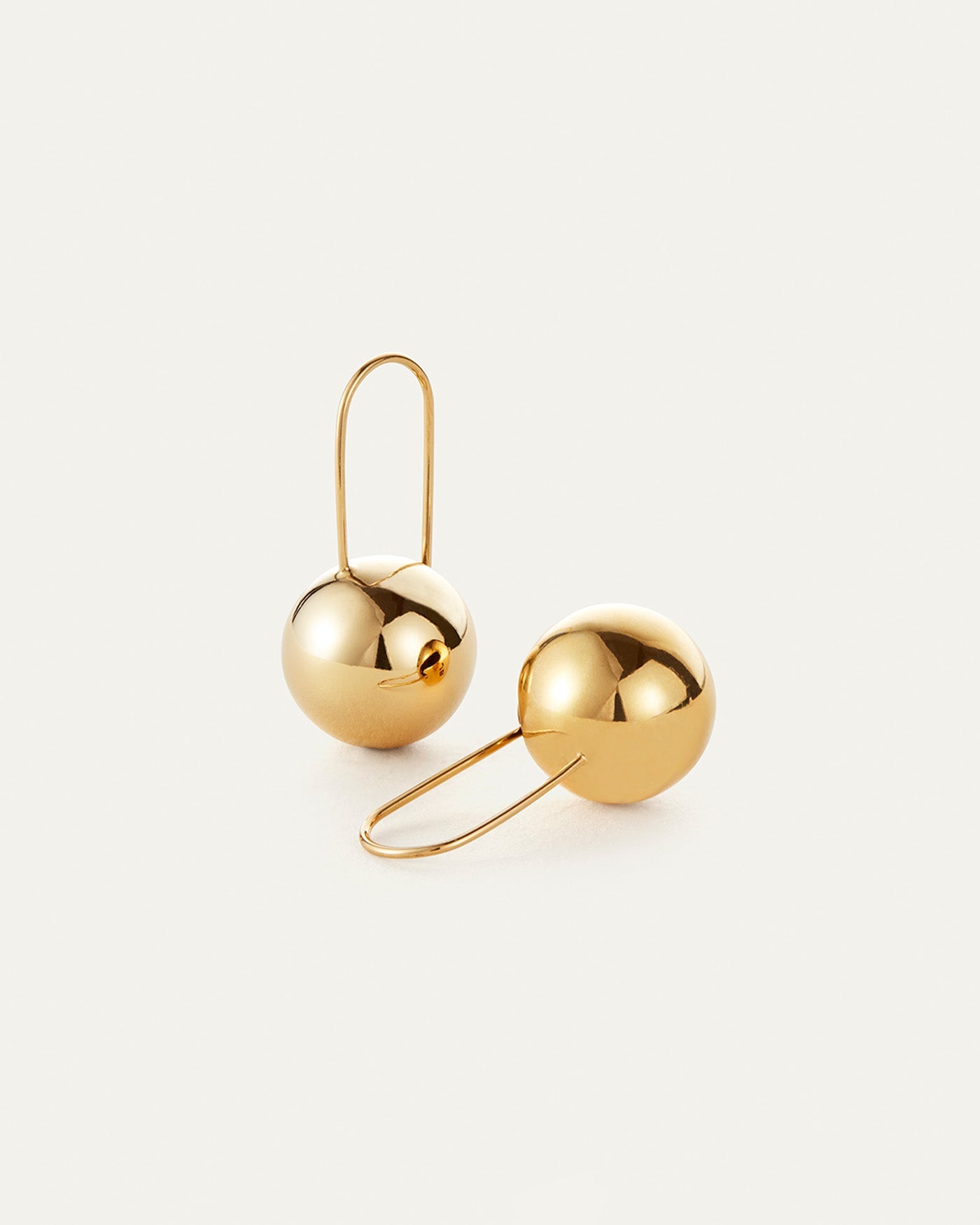 Jenny Bird Canada Celeste Mega Ball Drop Gold Earrings for Women