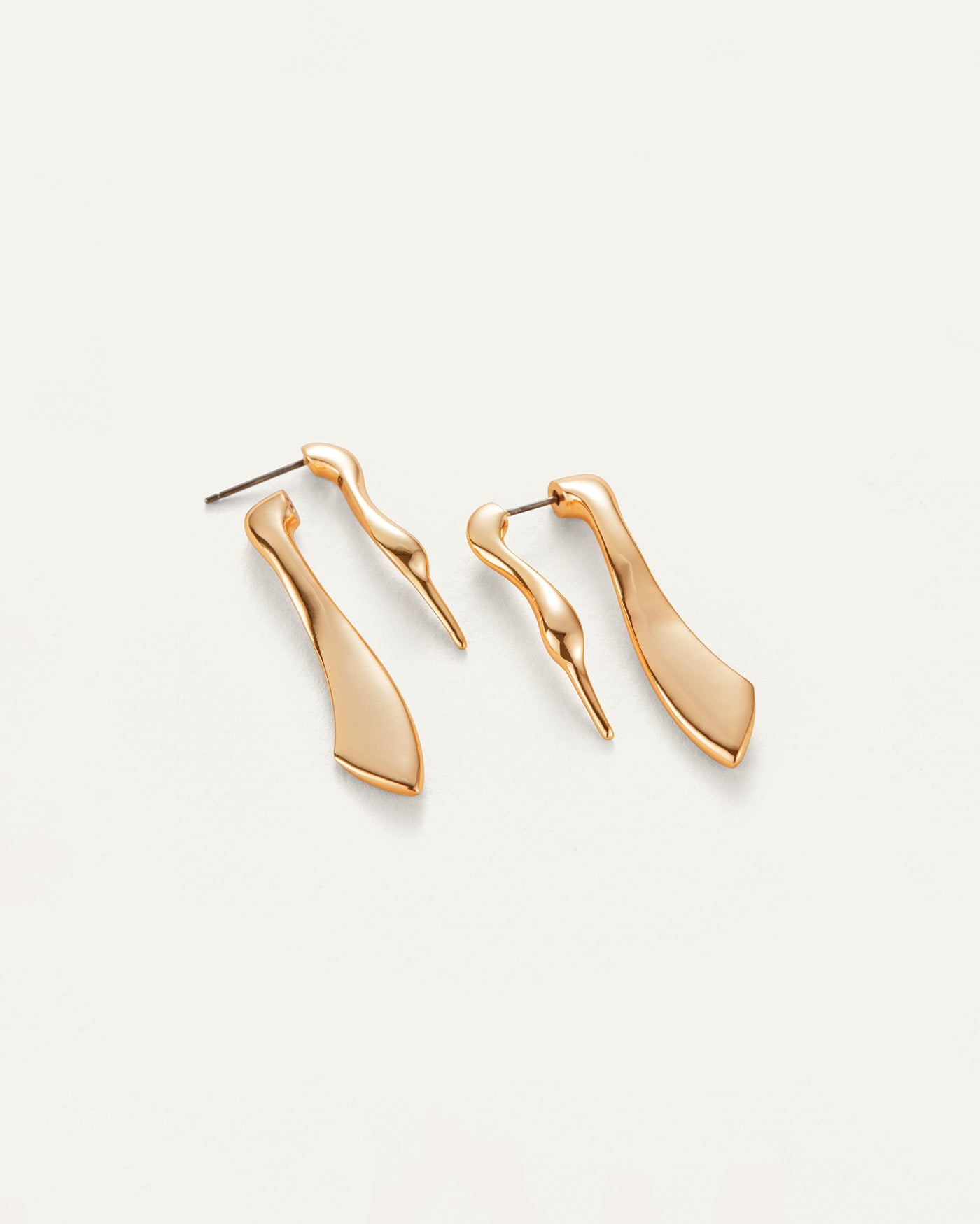 Jenny Bird Canda Lisieux Gold Earring Jackets Earrings for Women