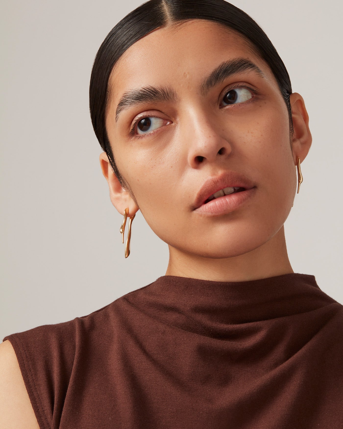 Jenny Bird Canda Lisieux Gold Earring Jackets Earrings for Women