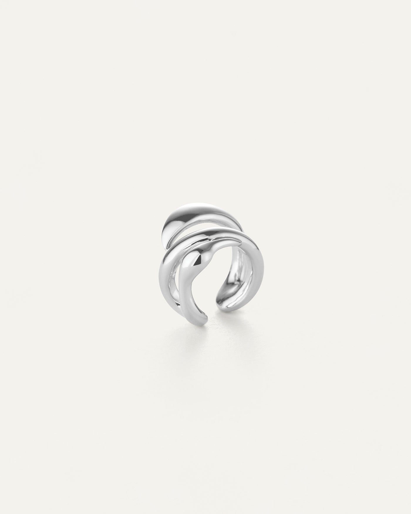 Jenny Bird Canada Colette Silver Ear Cuff Earring for Women