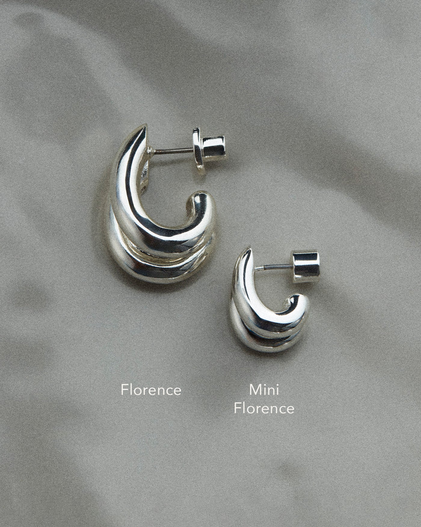 Jenny Bird Canada Mini Florence Silver Huggie Hoop Earrings For Women