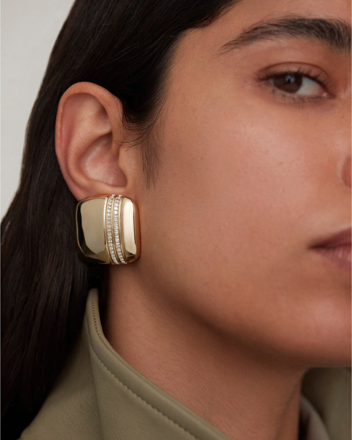 Boston Square Earrings