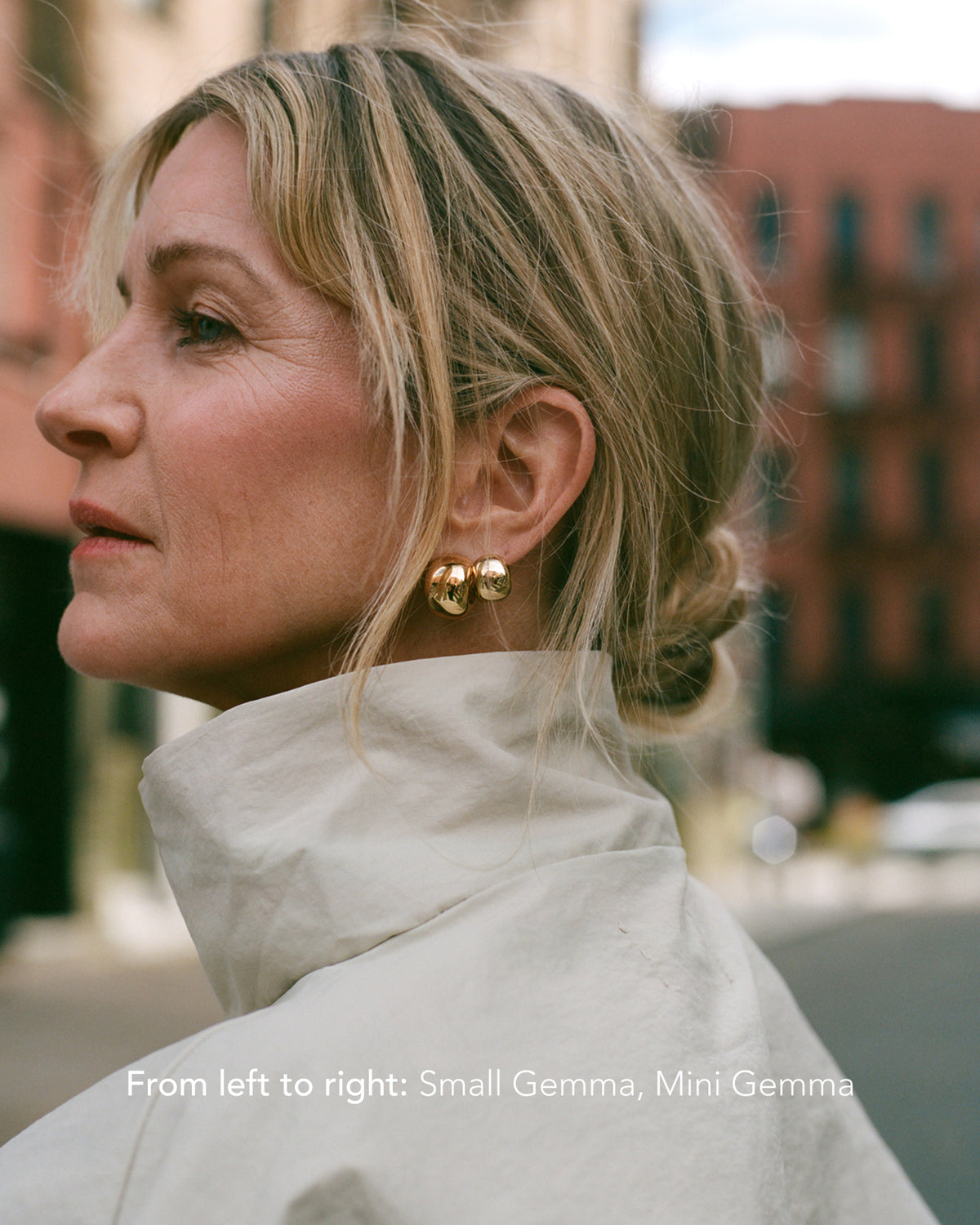 Mini Gemma Hoop Earrings