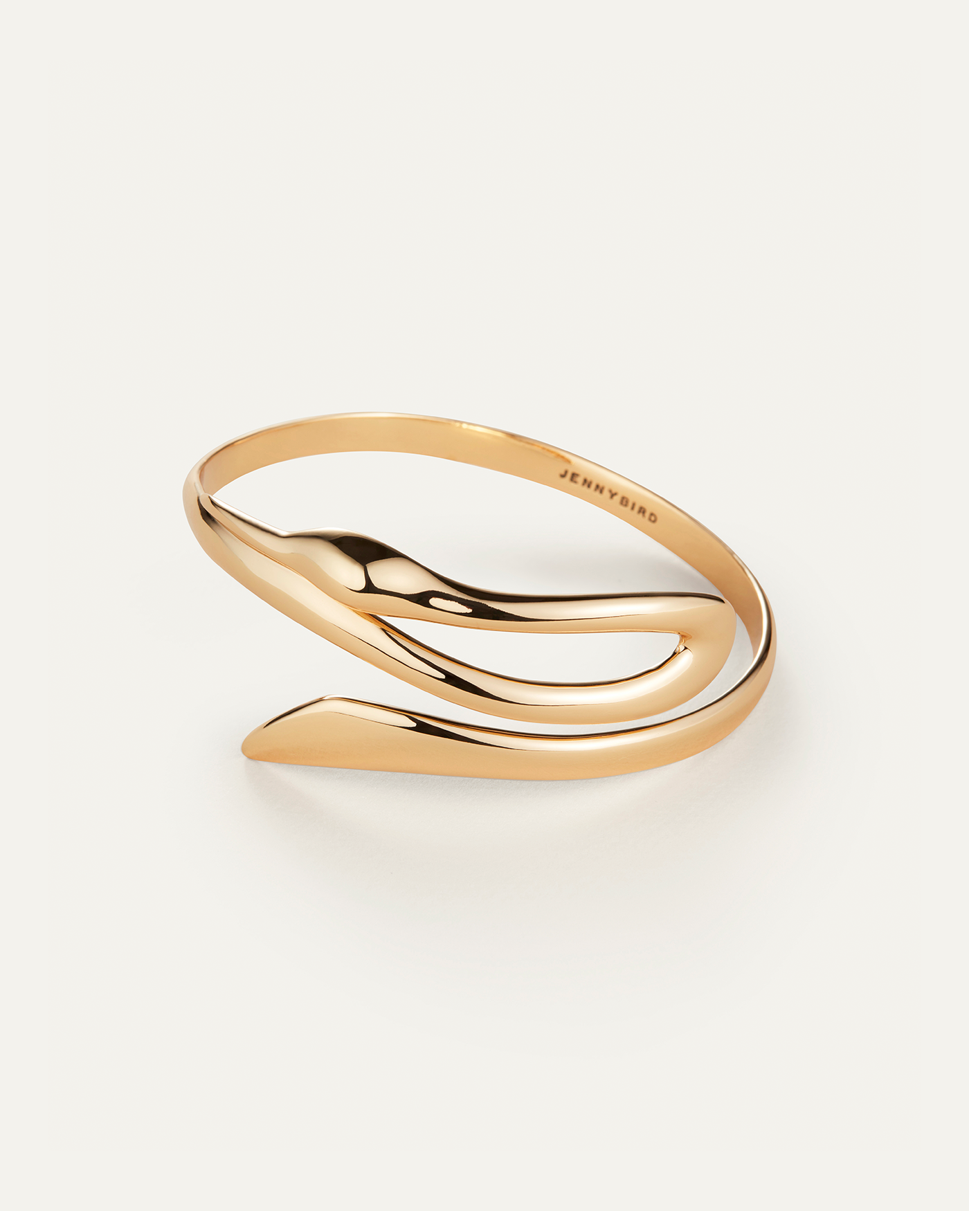 Egret Gold Arm Cuff Bracelet | JENNY BIRD Canada