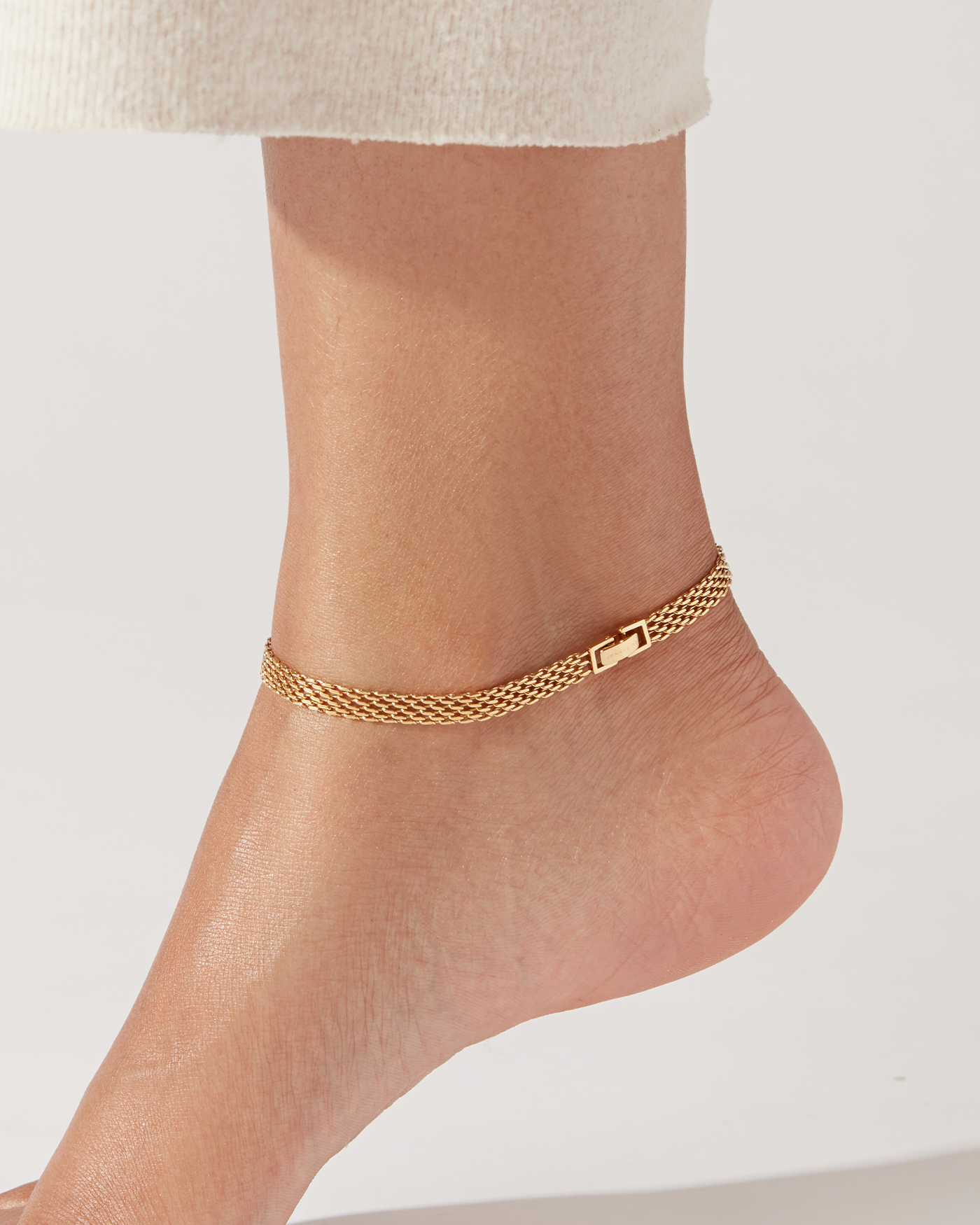 Jenny Bird Canada Blythe Gold Anklet Waterproof Gold Ankle Bracelet