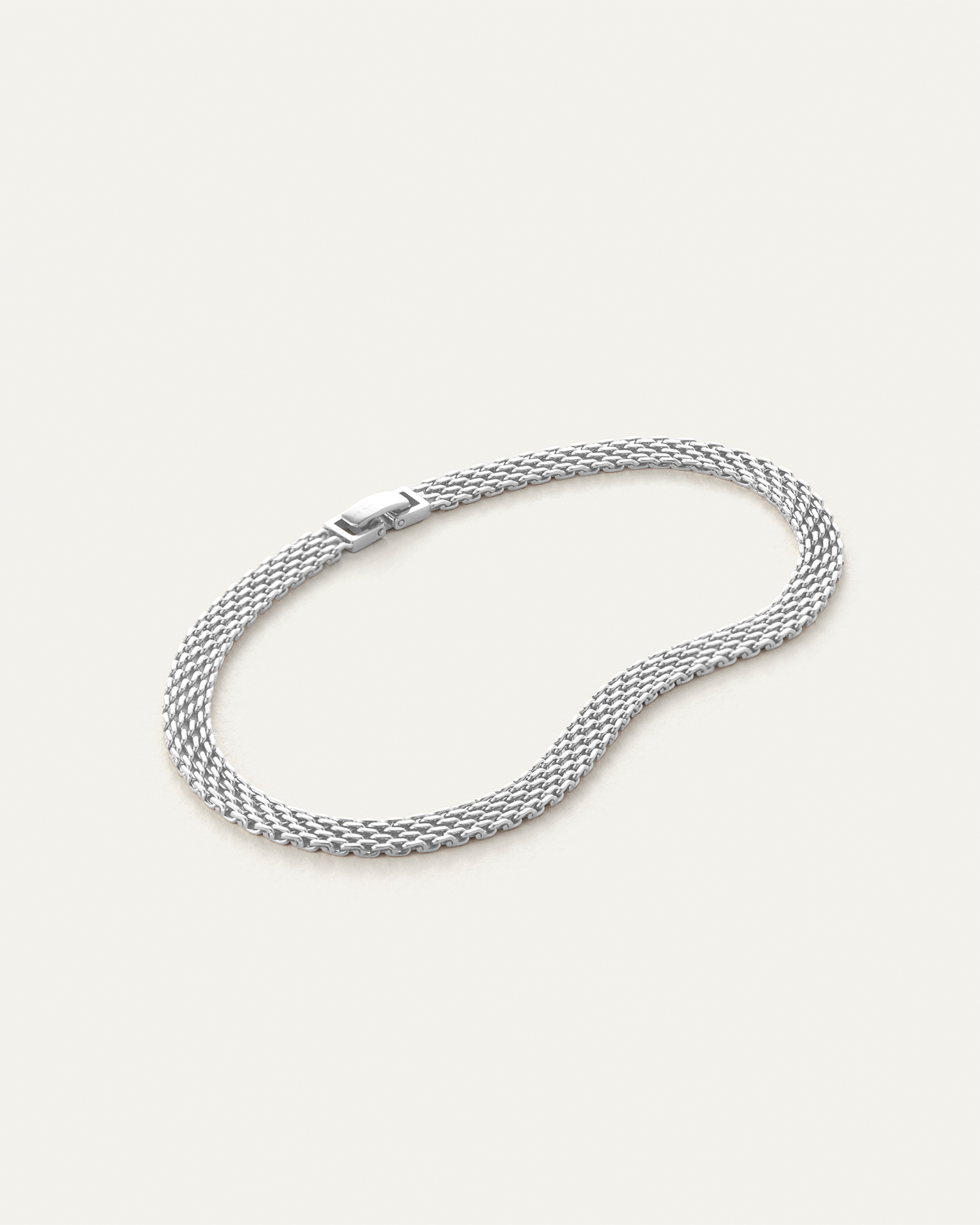 Jenny Bird Canada Blythe Silver Anklet Waterproof Silver Ankle Bracelet