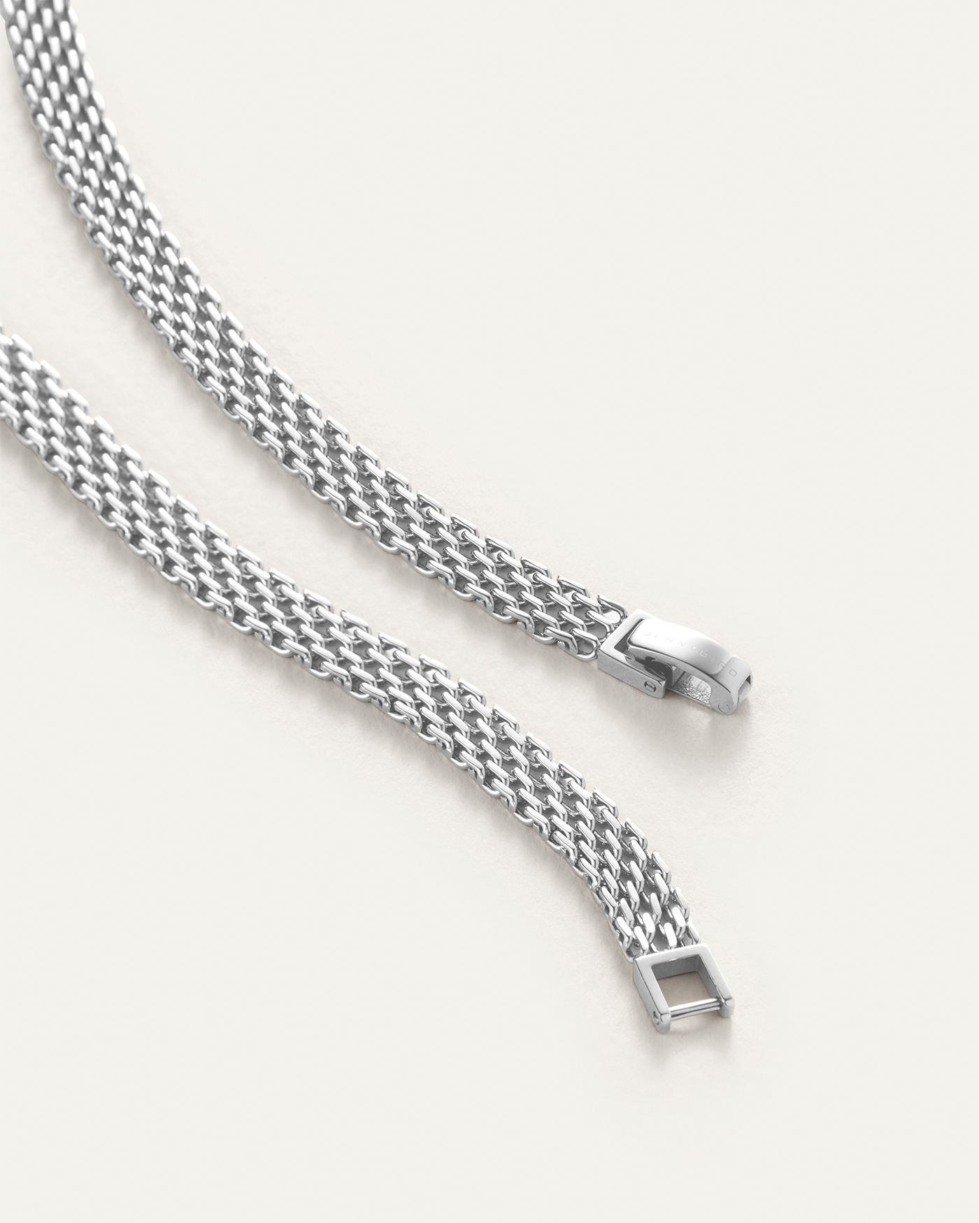 Jenny Bird Canada Blythe Silver Anklet Waterproof Silver Ankle Bracelet