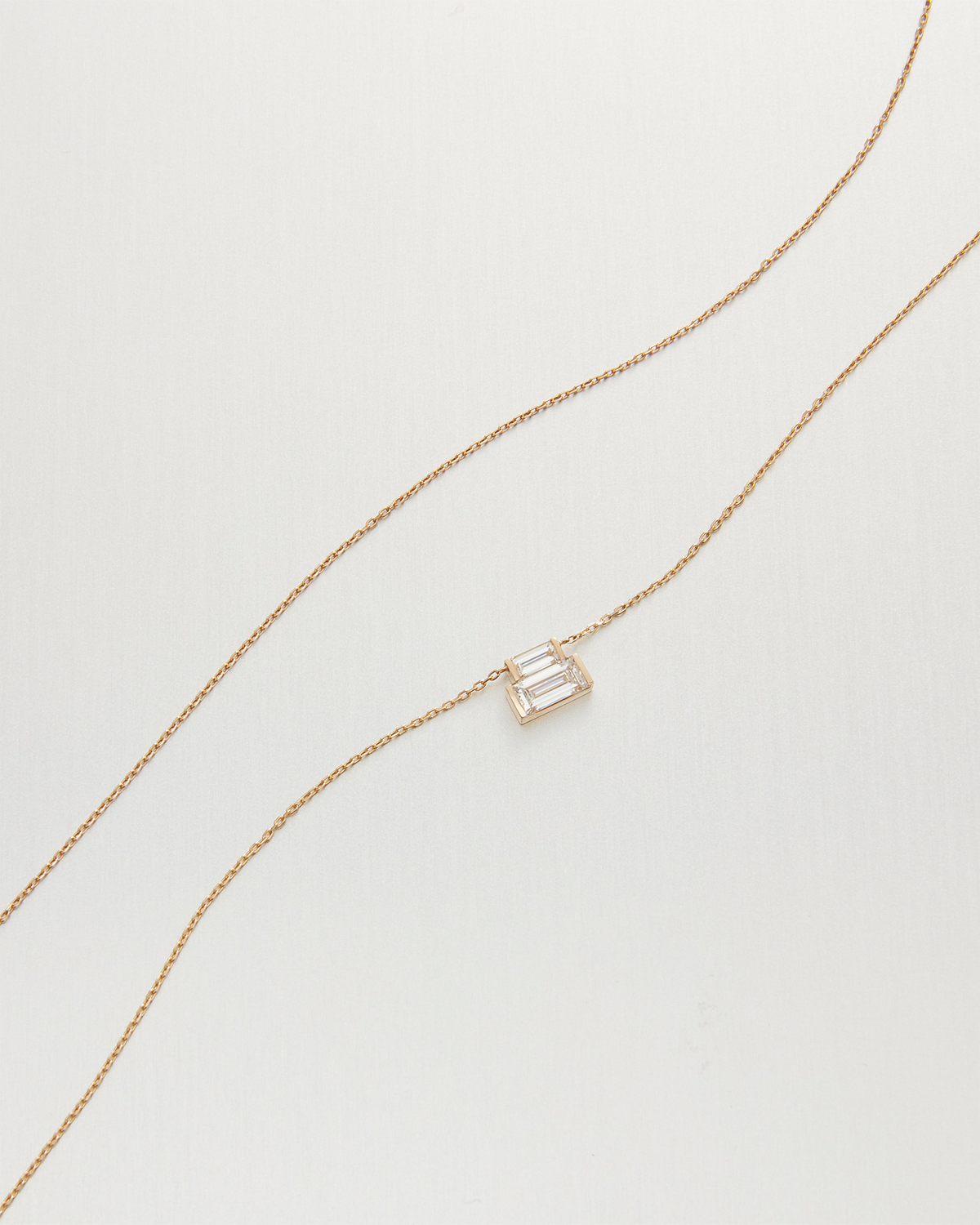 10K Yellow Gold Lab Grown Diamond Necklace | 10 Karat Gold 