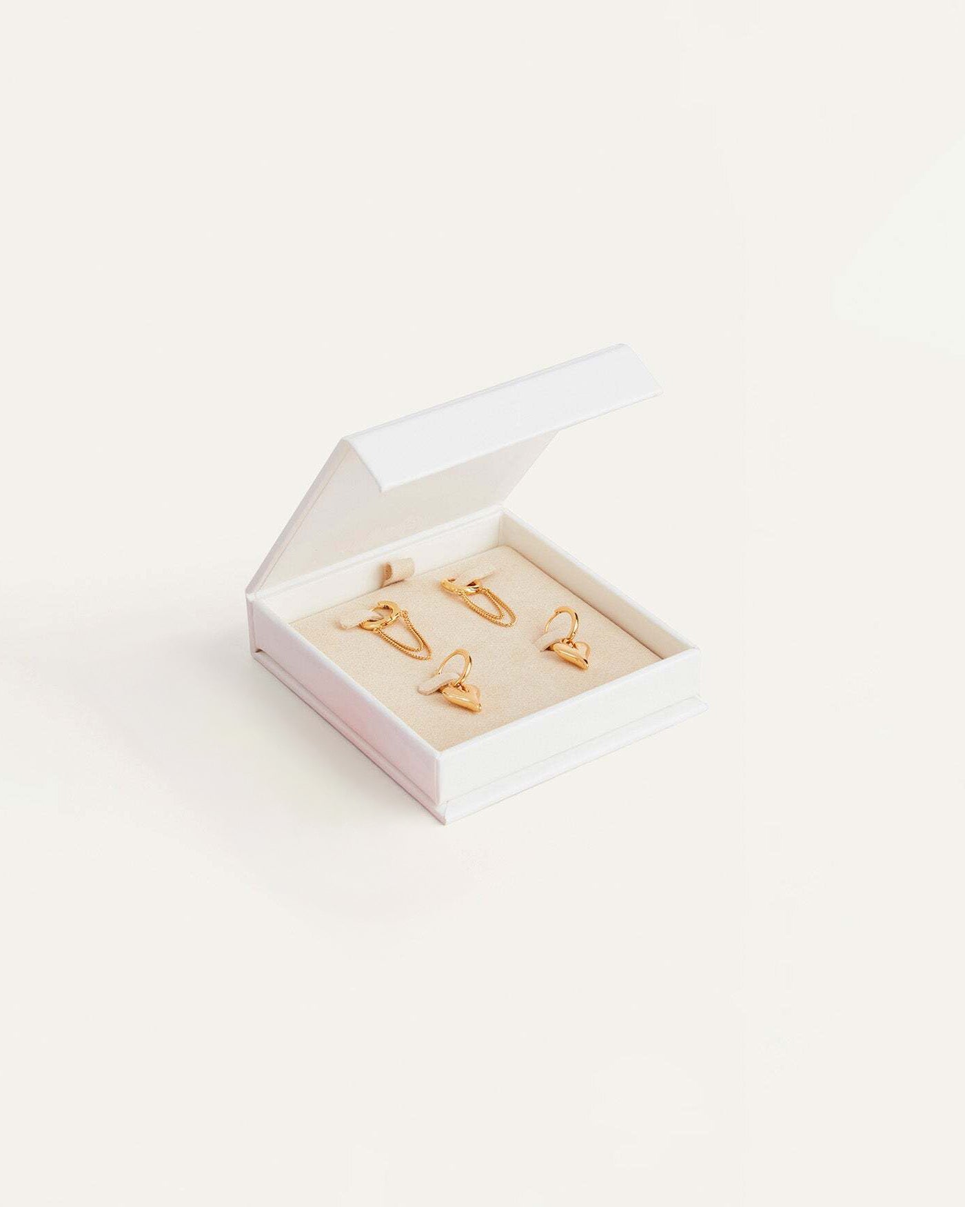 Heart Huggie Earring Kit