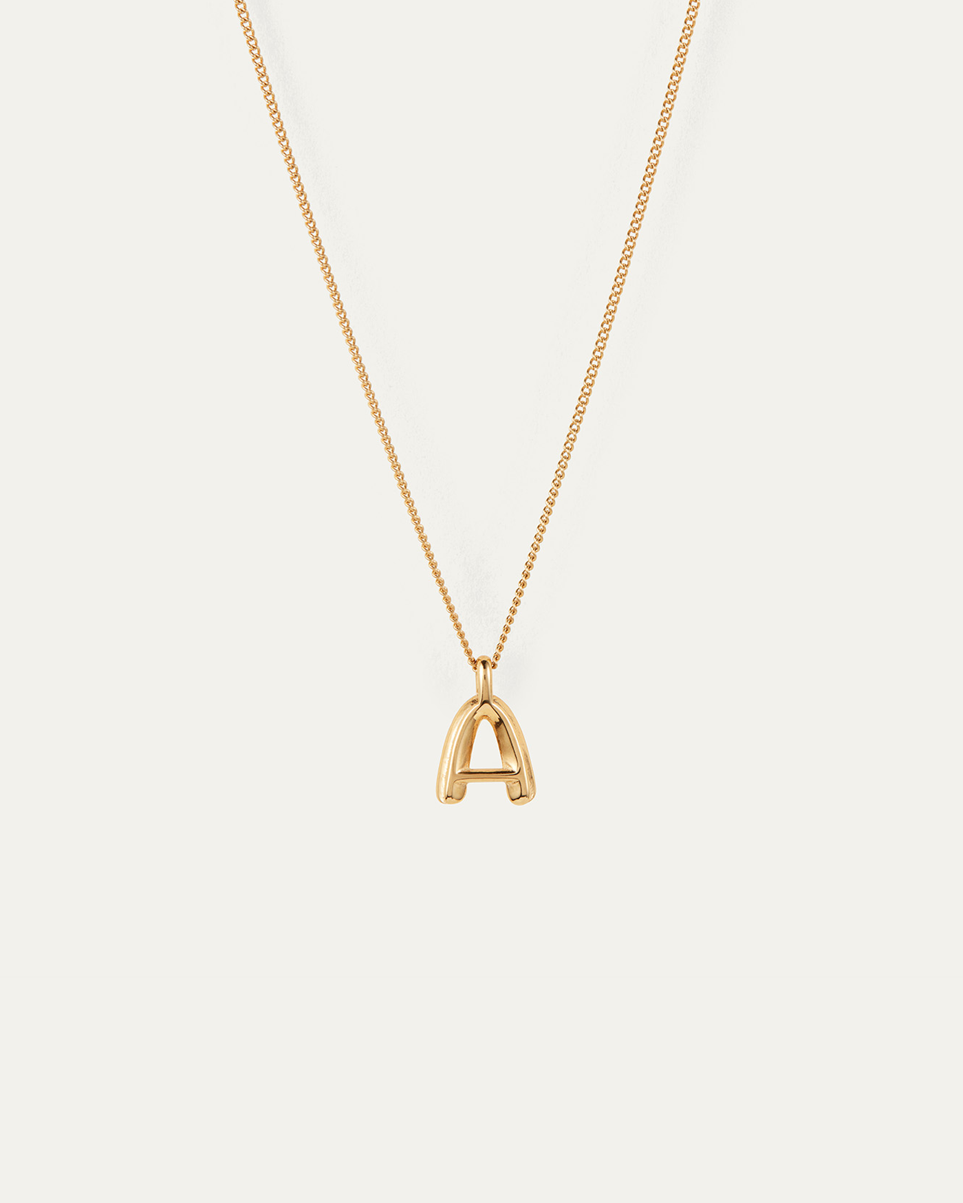 Monogram Necklace - A