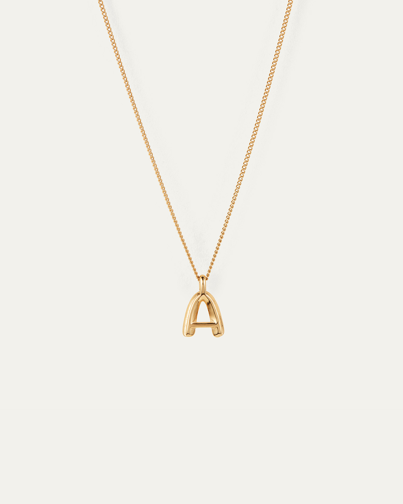 Single letter necklace discount
