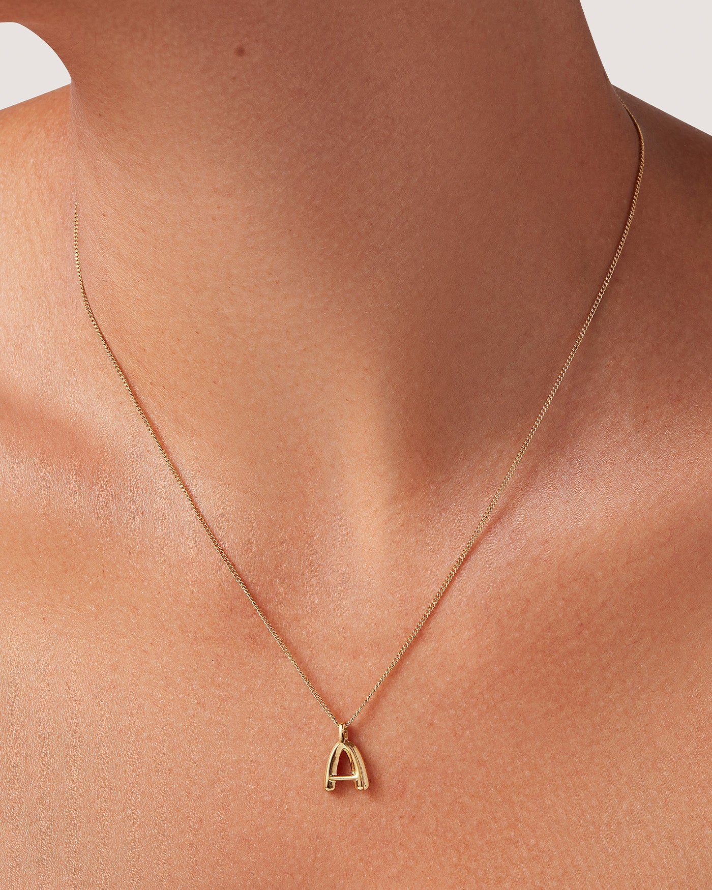 Monogram Necklace - A