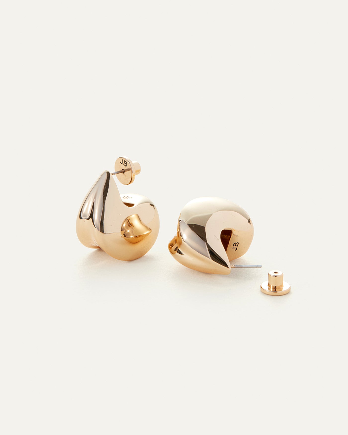 Jenny Bird Canada Nouveaux Puff Gold Statement Earrings For Women