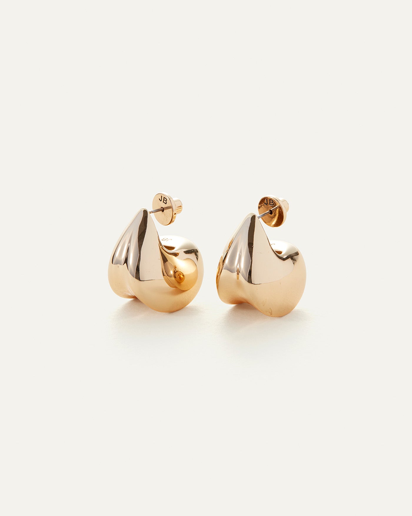 Jenny Bird Canada Nouveaux Puff Gold Statement Earrings For Women