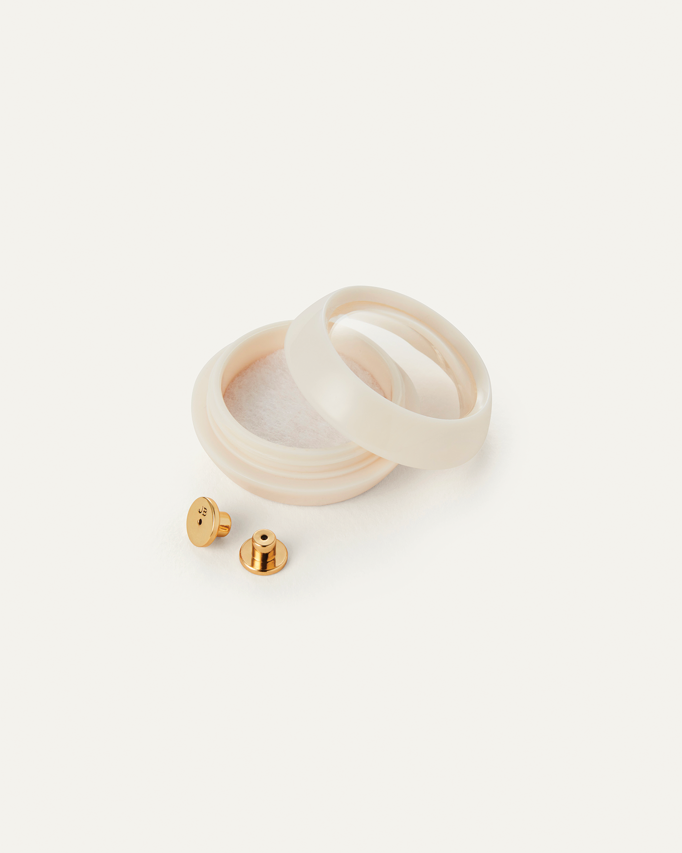 Flat Disc Earring Backs