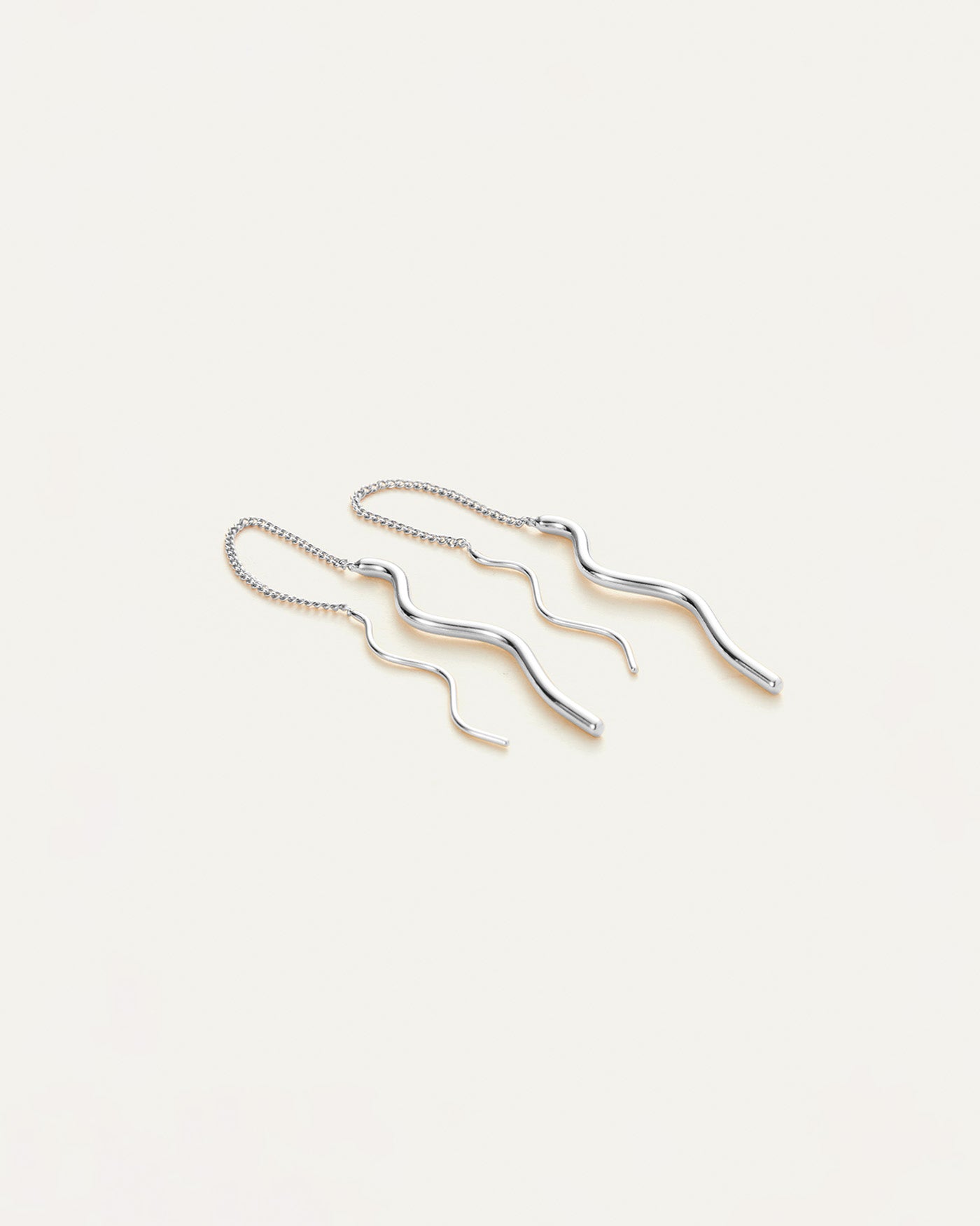 Squiggle Threader Earrings