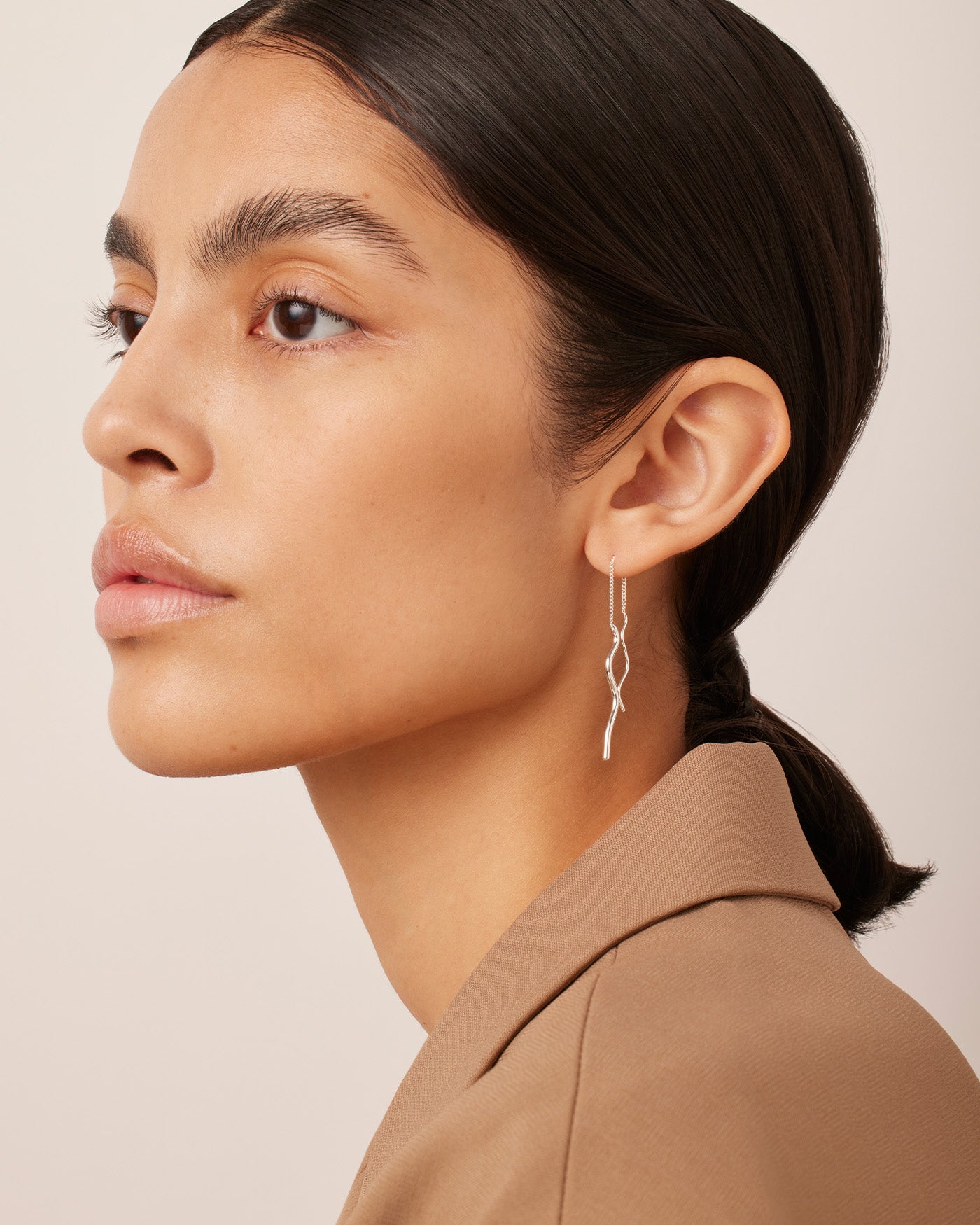 Squiggle Threader Earrings