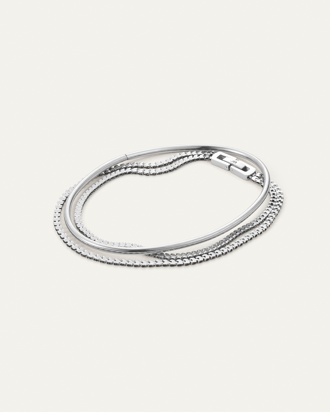 Textured Anklet Stack