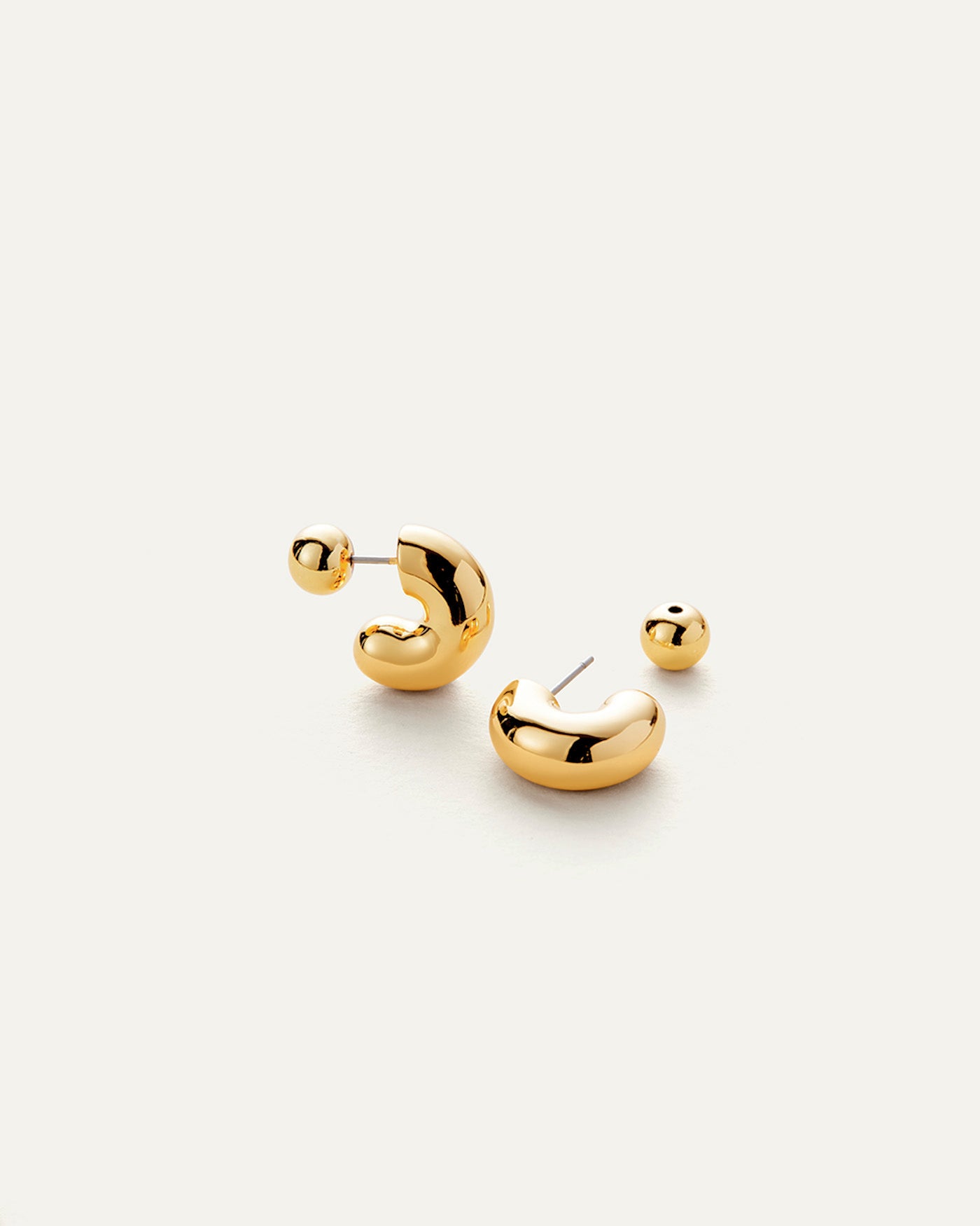 Jenny Bird Canada Tome Small Gold Hoop Earrings for Women