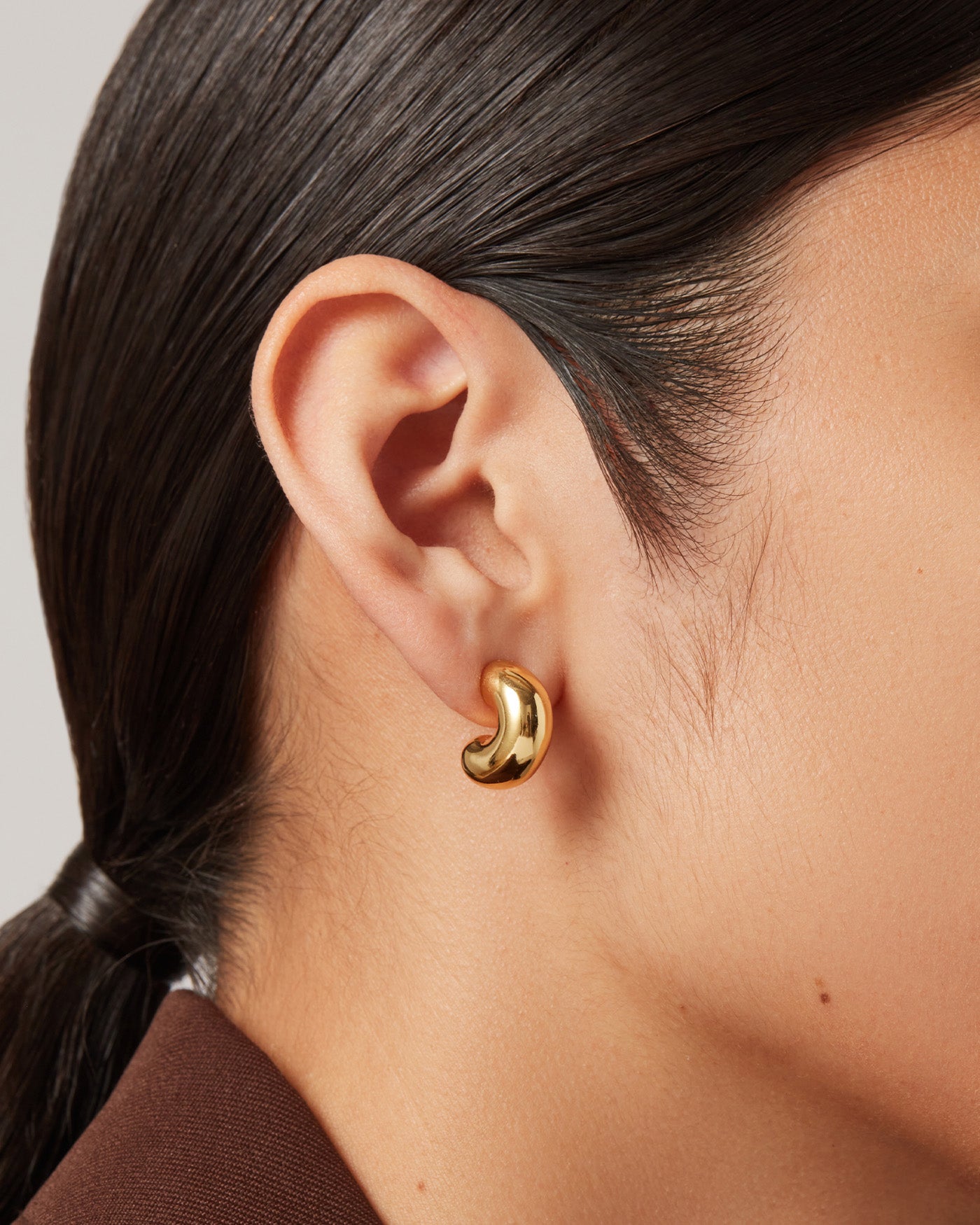 Jenny Bird Canada Tome Small Gold Hoop Earrings for Women