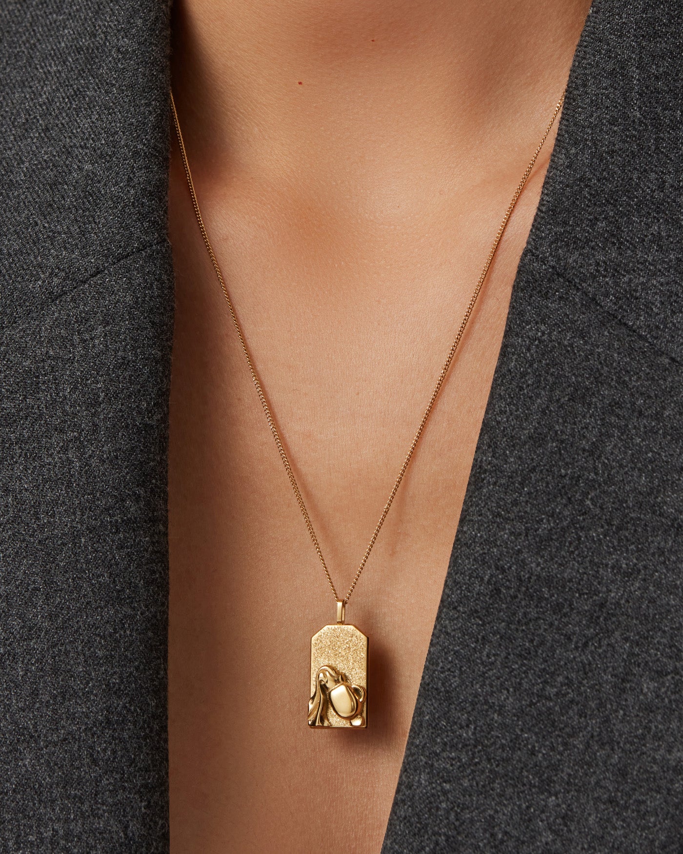 The Aquarius Zodiac Pendant Necklace