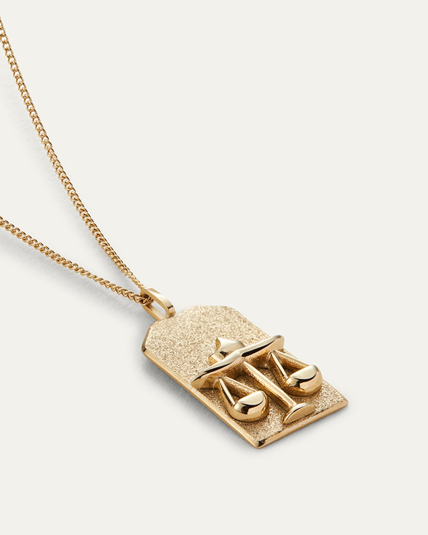 The Libra Zodiac Pendant Necklace