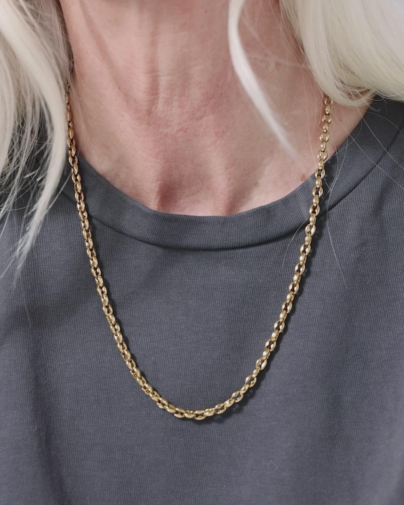 Jenny Bird Canada Dhani Gold Waterproof Chain Necklace For Women