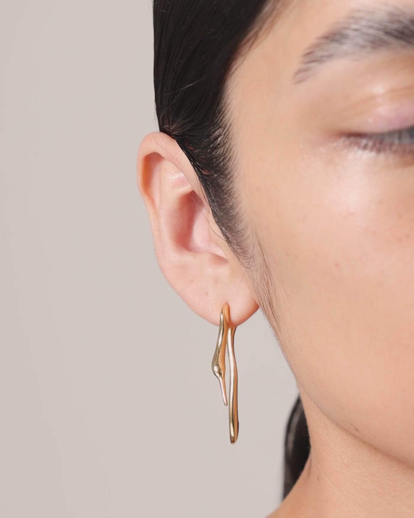 Jenny Bird Canda Lisieux Gold Earring Jackets Earrings for Women