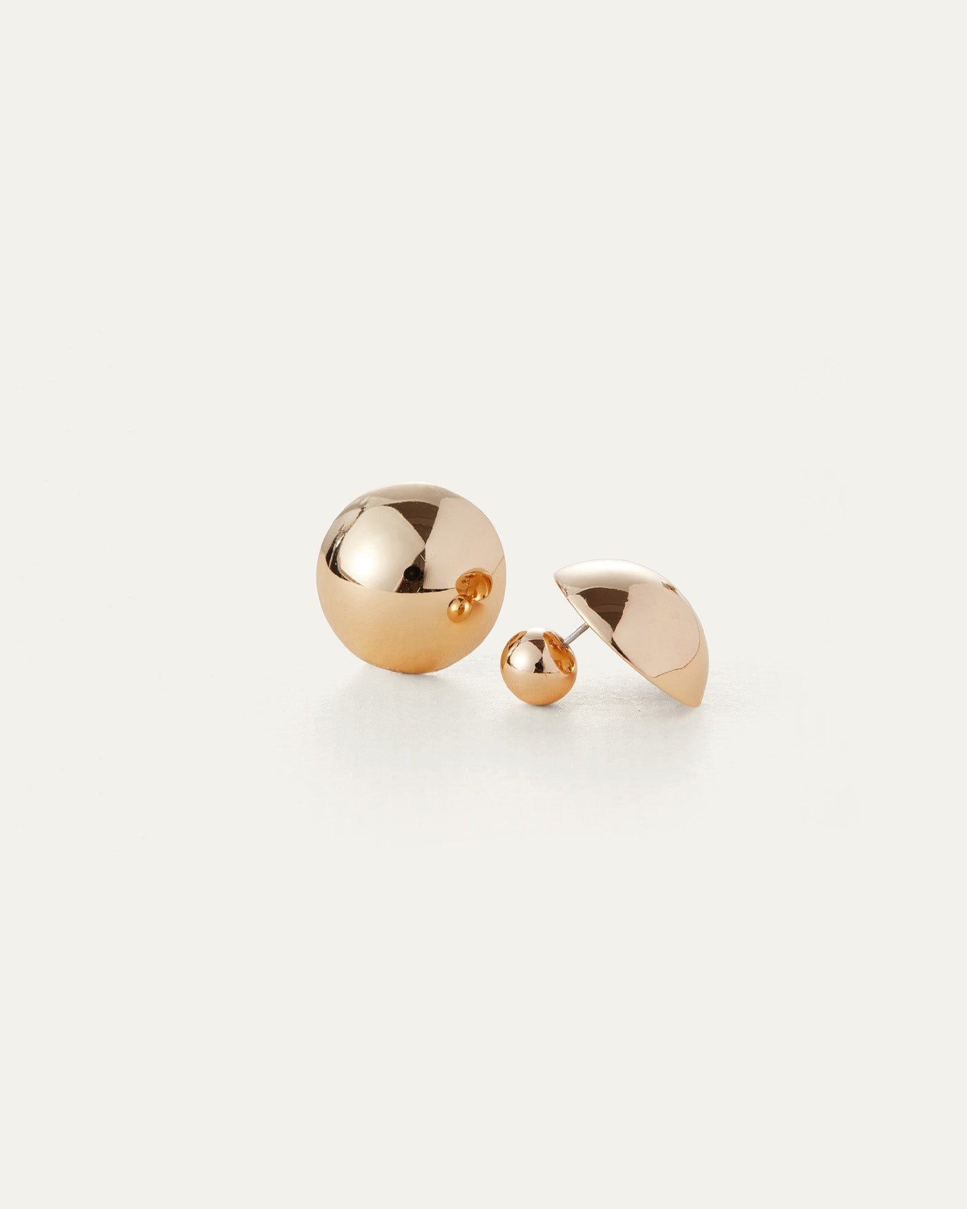 Jenny Bird Canada Aurora Gold Ball Stud Button Earrings for Women