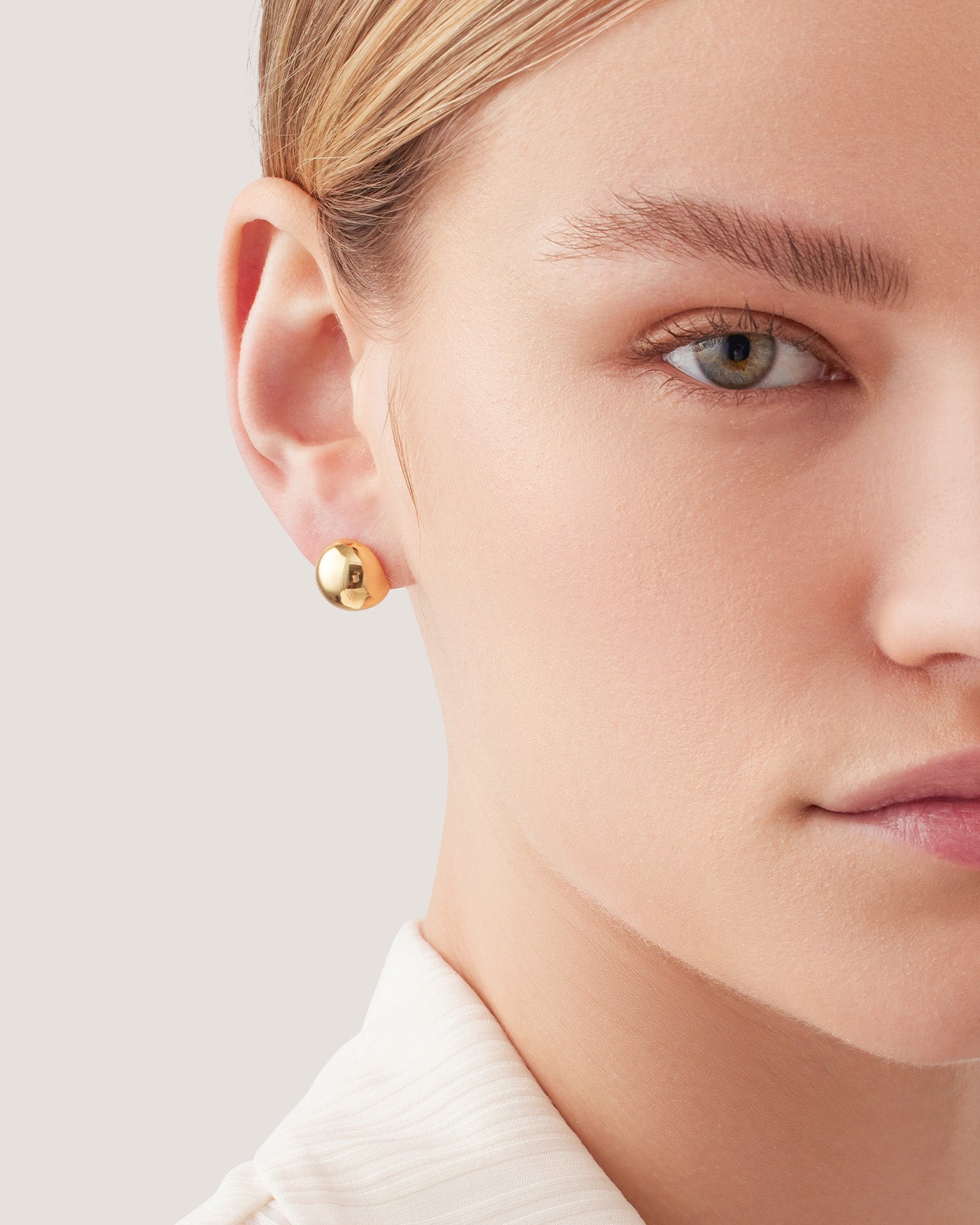 Jenny Bird Canada Aurora Gold Stud Earrings For Women