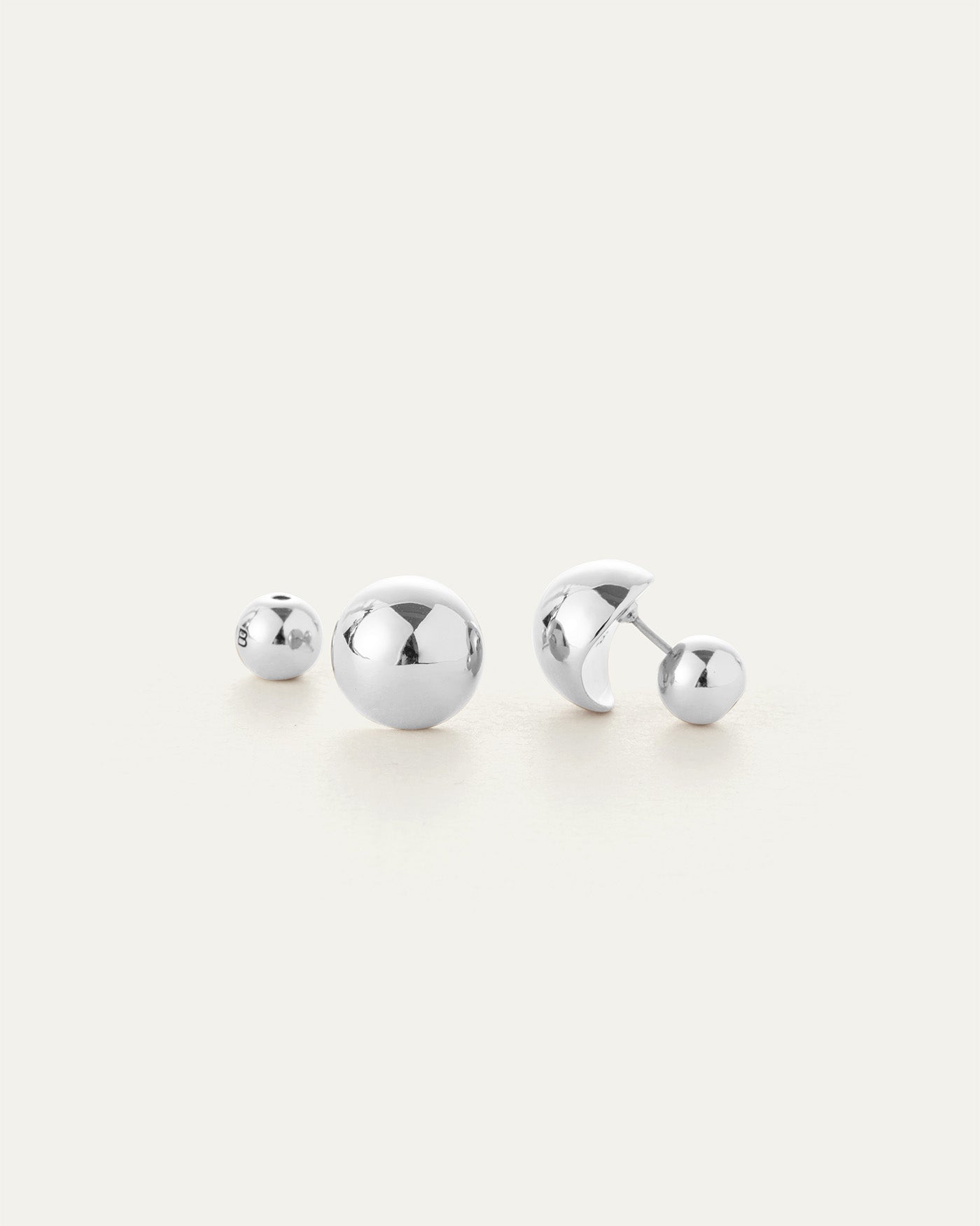 Jenny Bird Canada Aurora Silver Stud Earrings For Women