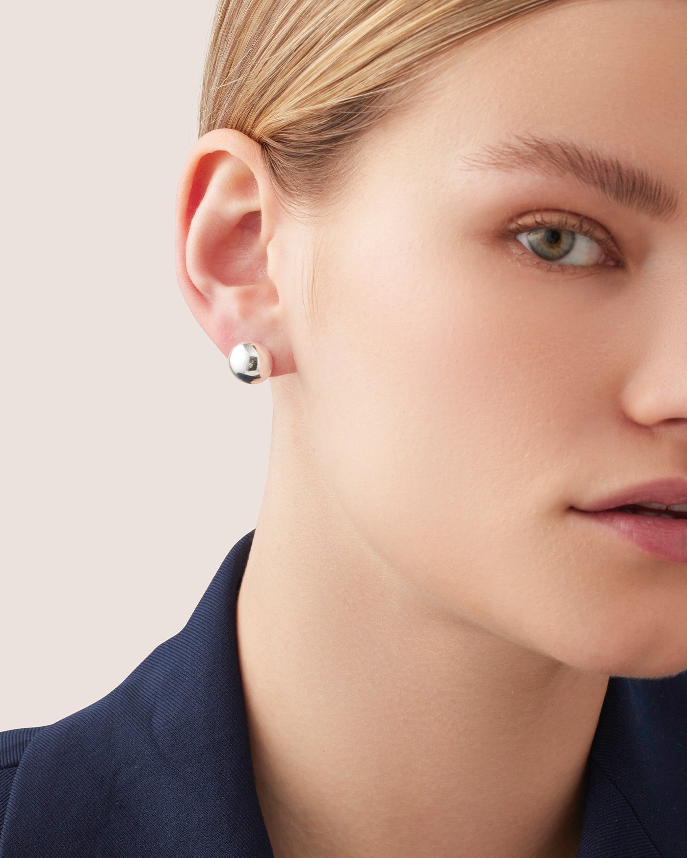 Jenny Bird Canada Aurora Silver Stud Earrings For Women