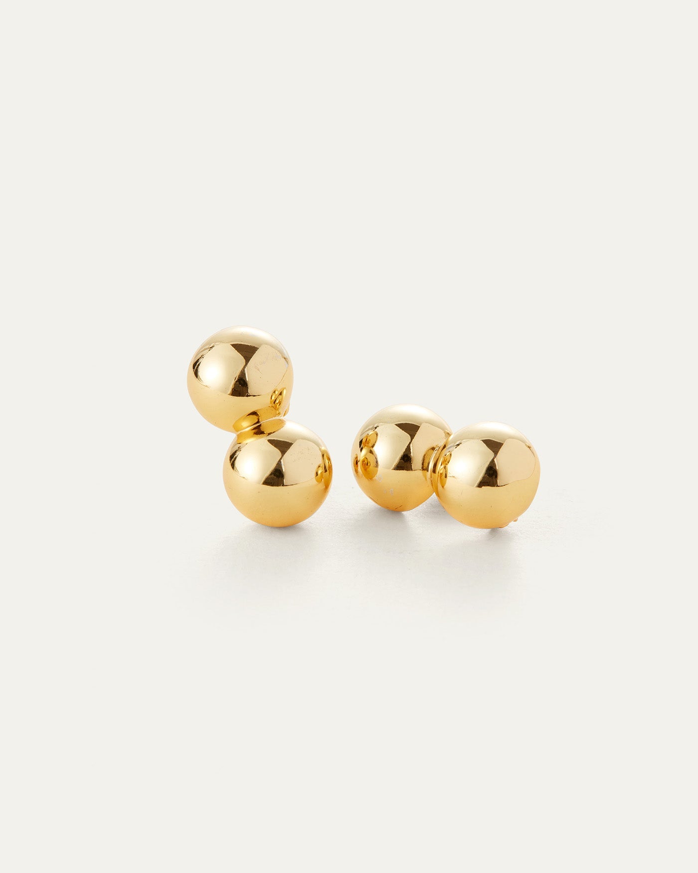 Jenny Bird Canada Lyra Gold Climber Statement Earrings for Women