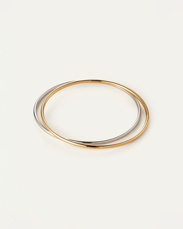 【JENNY BIRD】Dane Arm Cuff Set アームカフセット Dane Arm Cuff Set | Gold and Silver Bangle Bracelets | JENNY