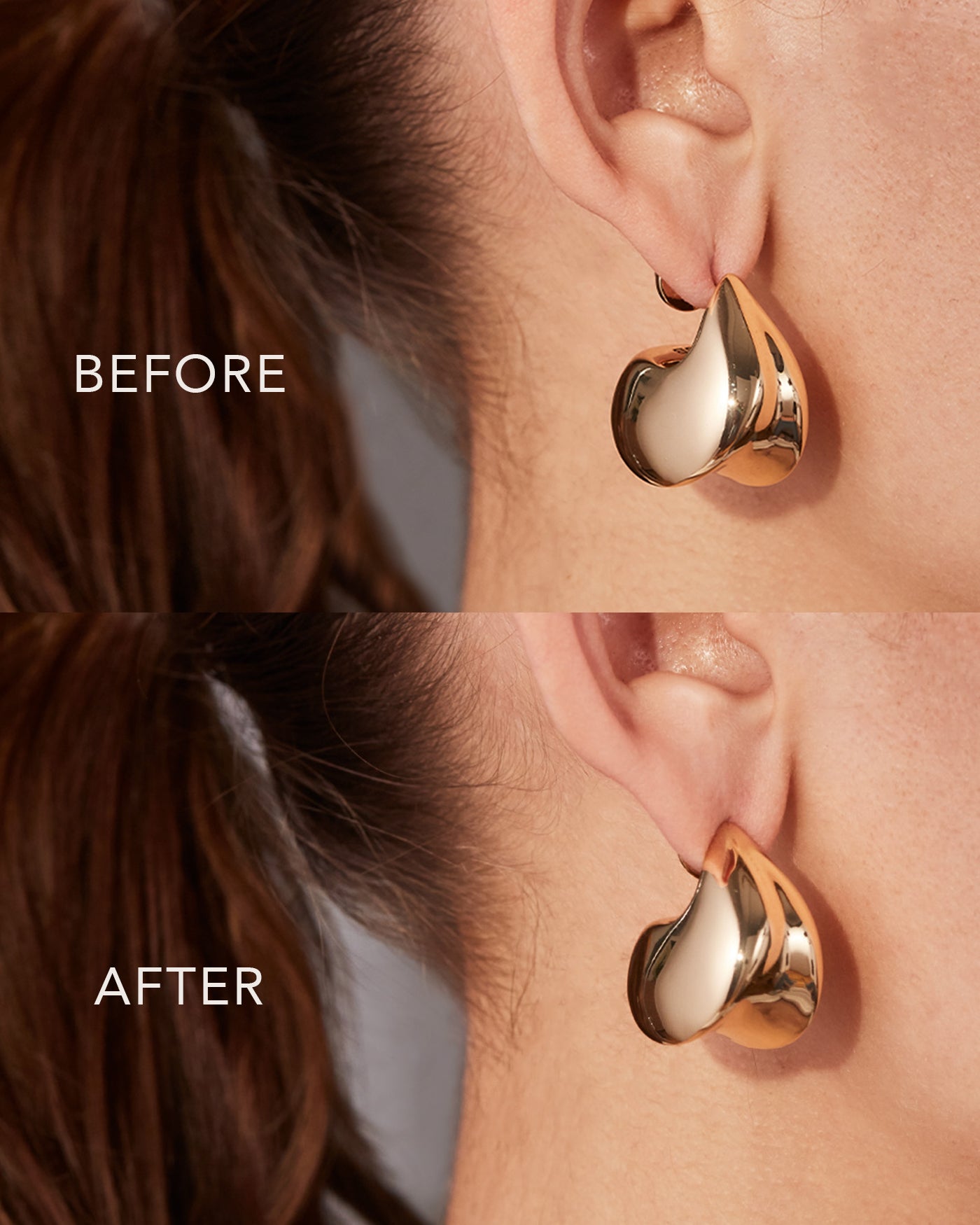 How to wear a heavy earring without damaging your lobes. #jewelryhack ... |  TikTok