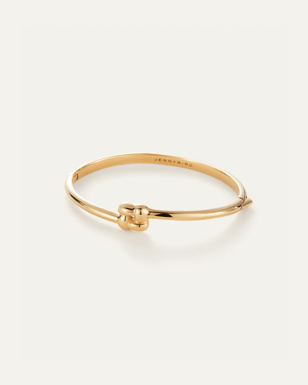 Slim Woven Square Bangle | Skinny Gold Bangle Bracelet | JENNY