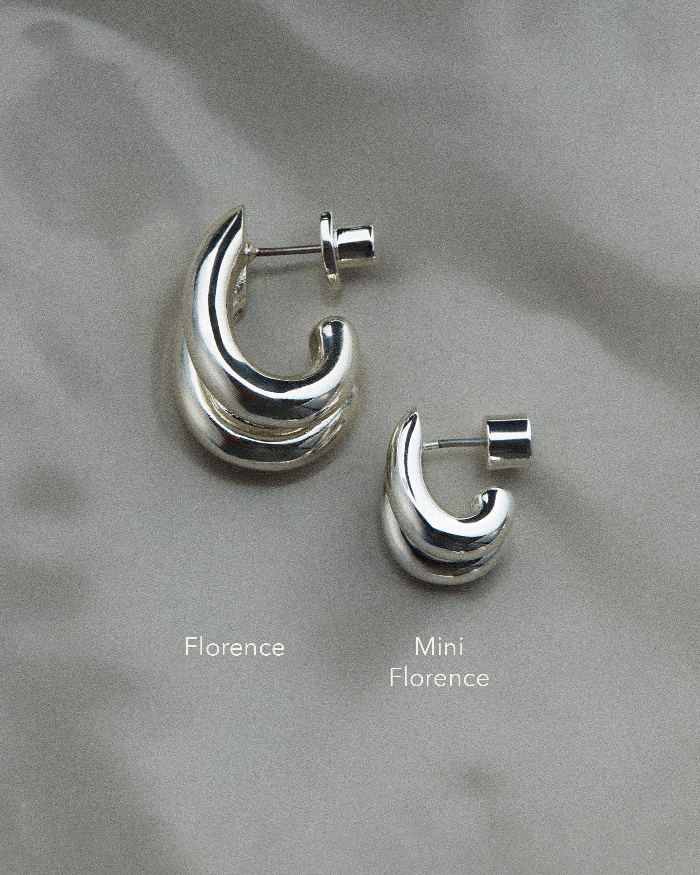 Jenny Bird Canada Florence Silver Hoop Earrings For Women