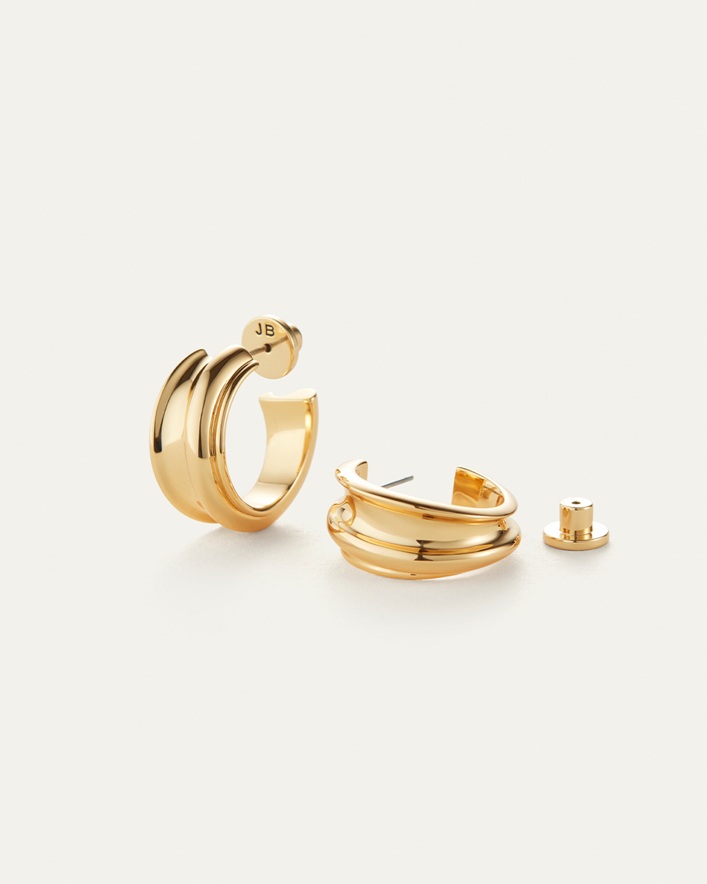 Lennon Hoop Earrings | Gold Hoops | JENNY BIRD Canada